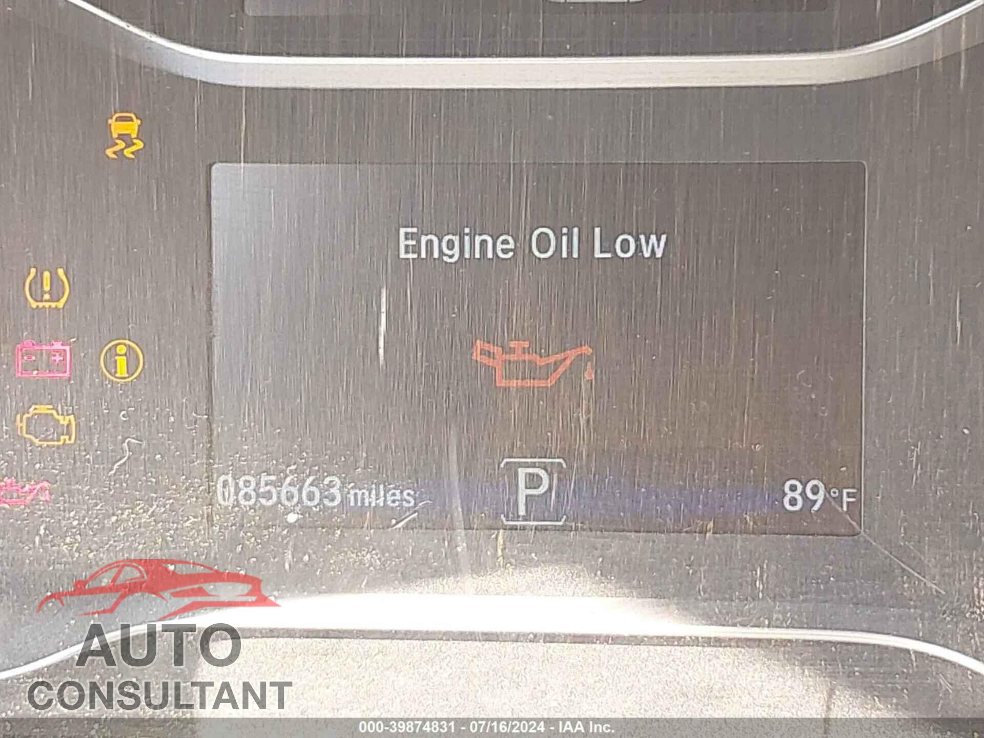 HONDA PILOT 2016 - 5FNYF5H54GB016275