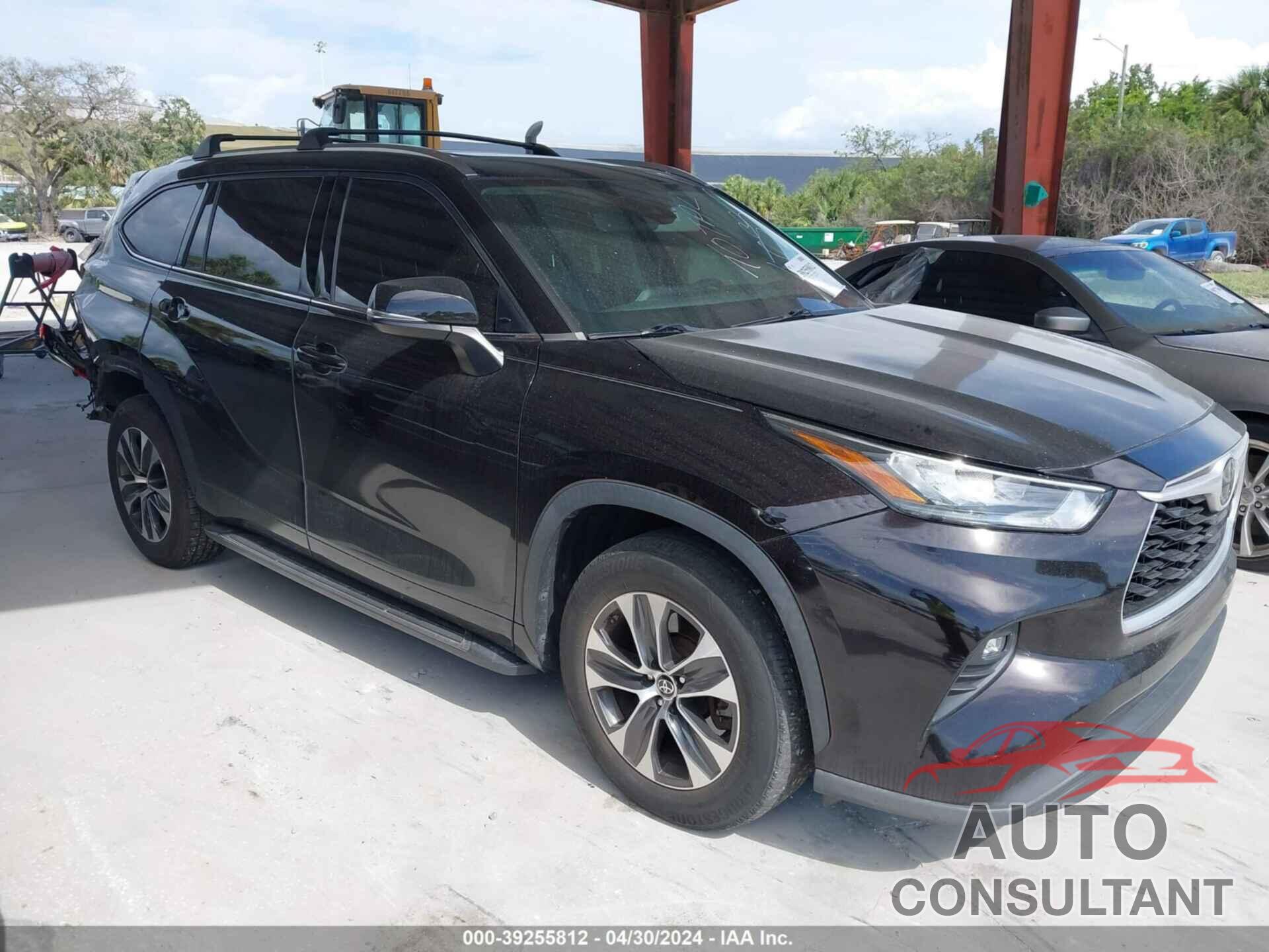 TOYOTA HIGHLANDER 2020 - 5TDGZRAH5LS020467