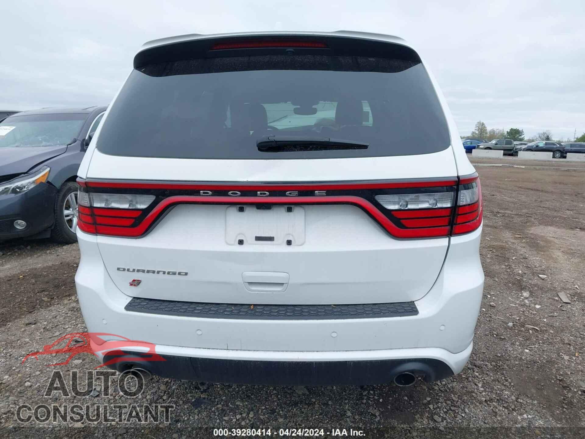 DODGE DURANGO 2022 - 1C4SDHCTXNC101621