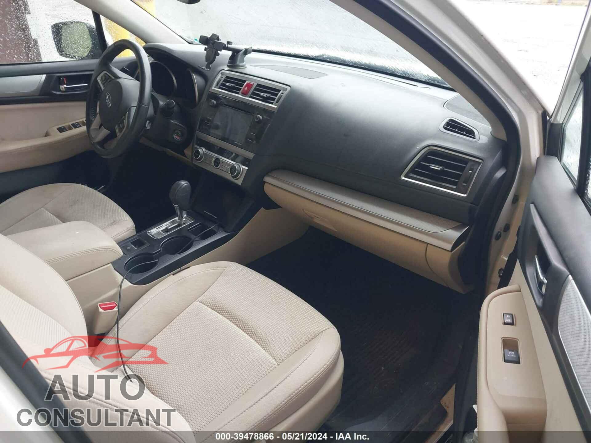 SUBARU OUTBACK 2017 - 4S4BSAFC9H3348766