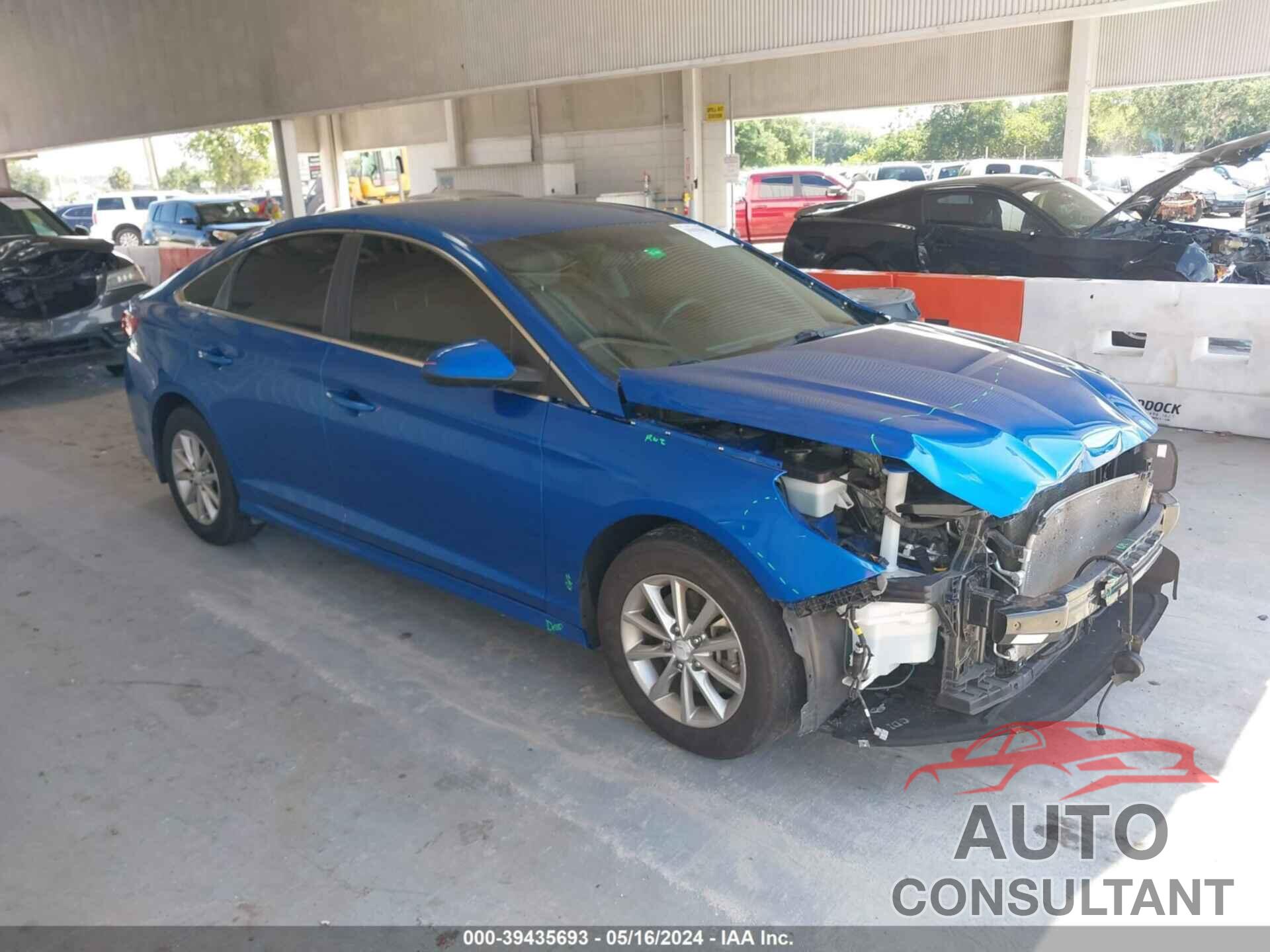 HYUNDAI SONATA 2018 - 5NPE24AF1JH699783