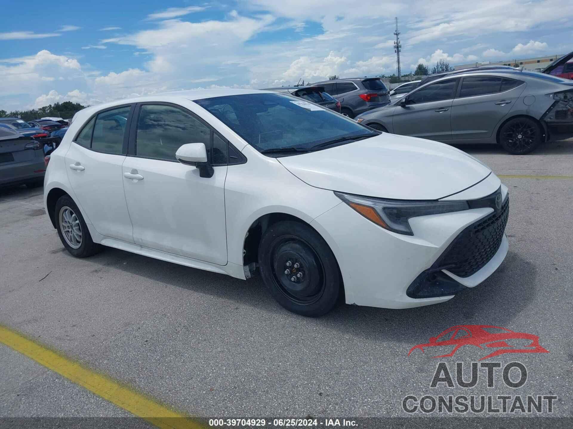 TOYOTA COROLLA 2023 - JTND4MBE8P3207407
