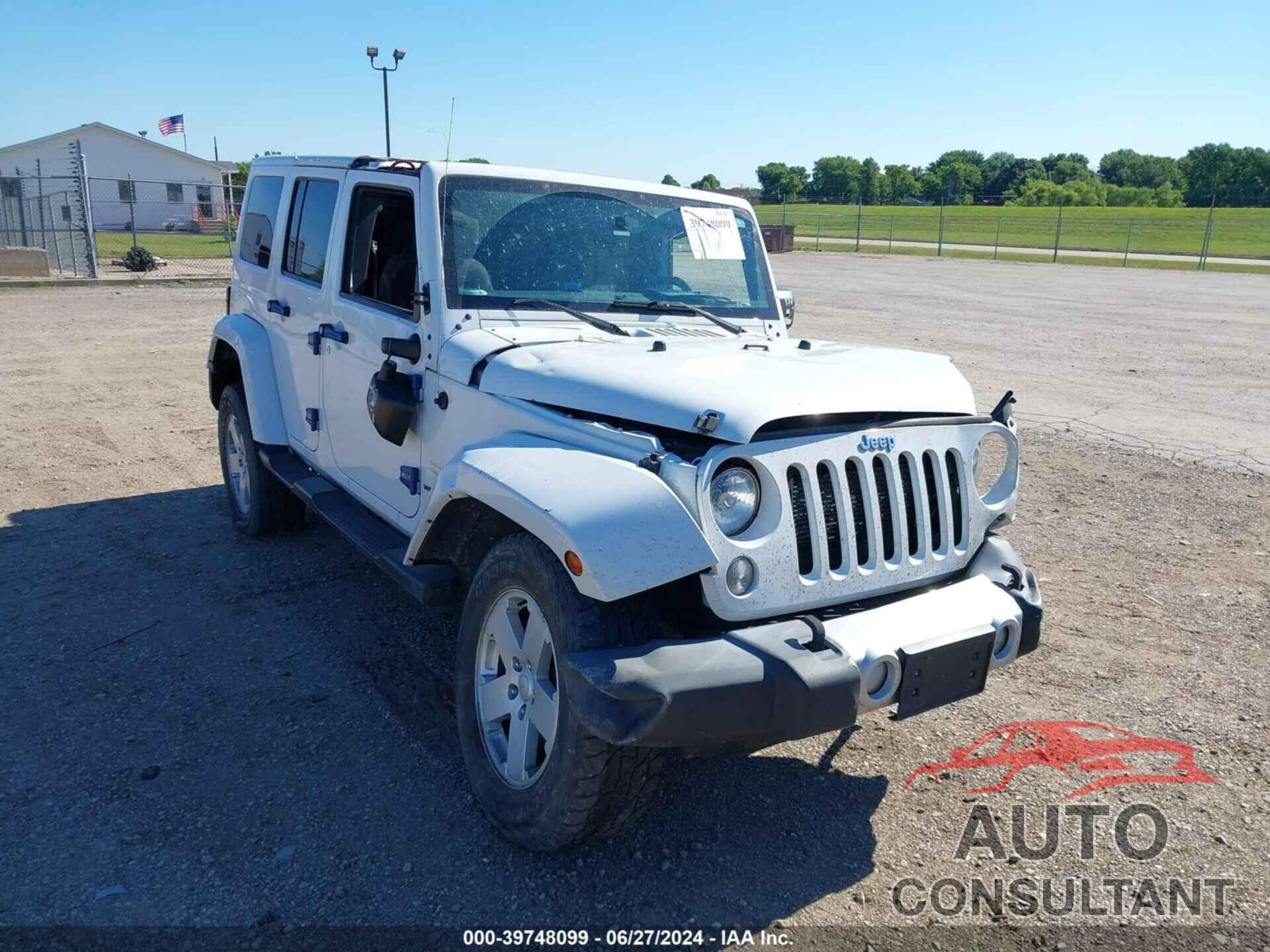 JEEP WRANGLER UNLIMITED 2015 - 1C4BJWEG3FL674522