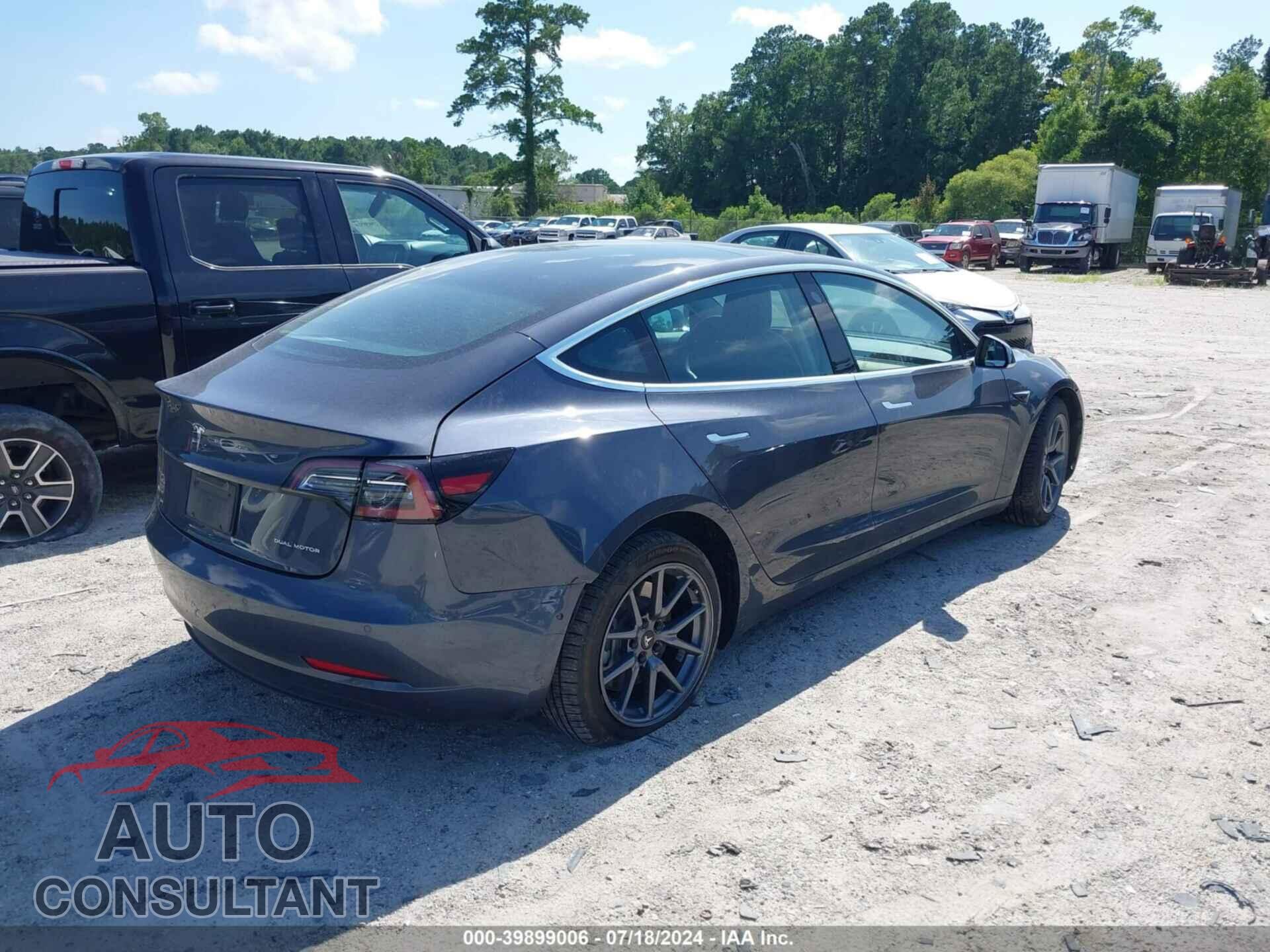 TESLA MODEL 3 2020 - 5YJ3E1EB3LF646072
