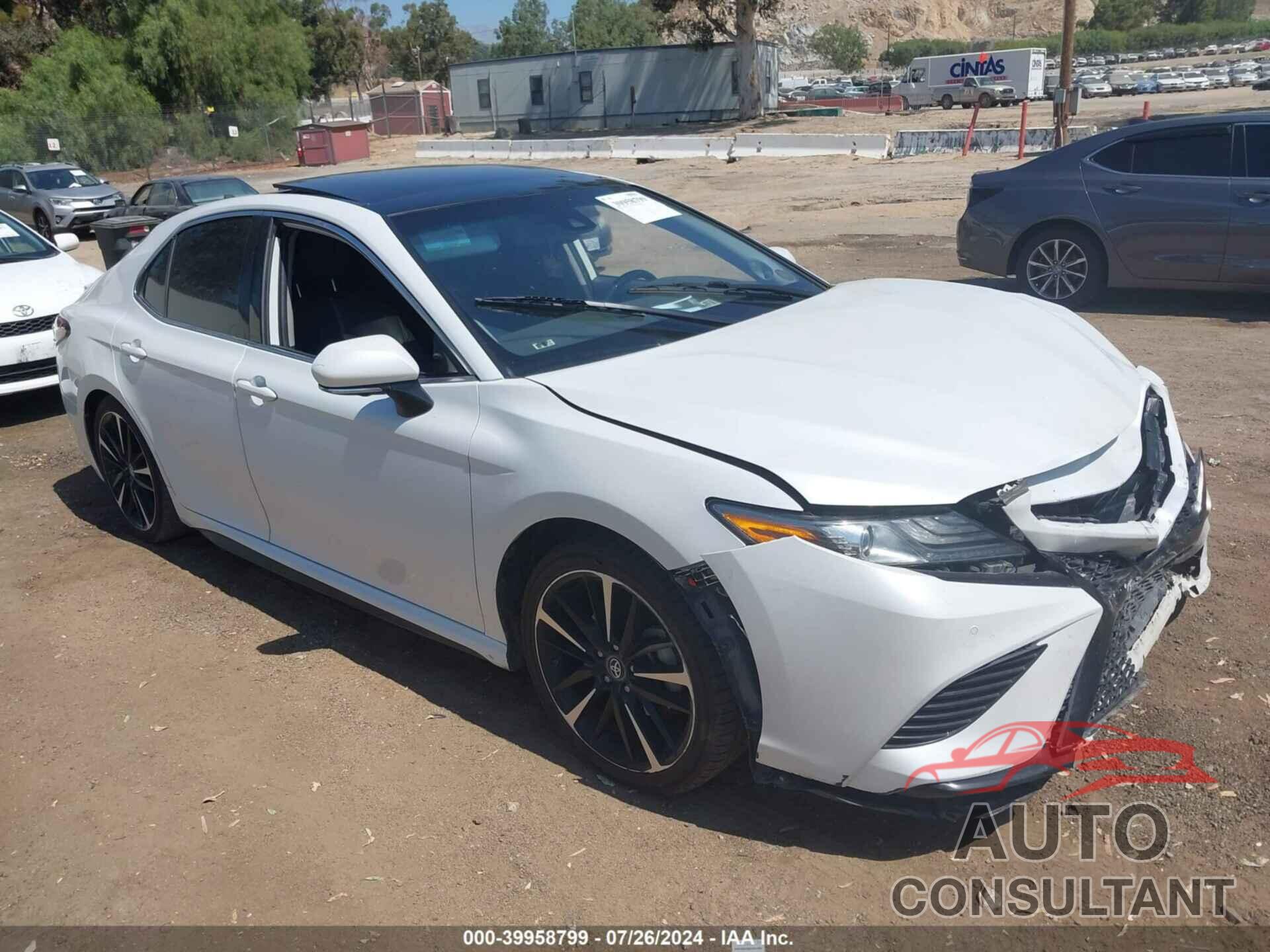 TOYOTA CAMRY 2019 - 4T1B61HK2KU721785