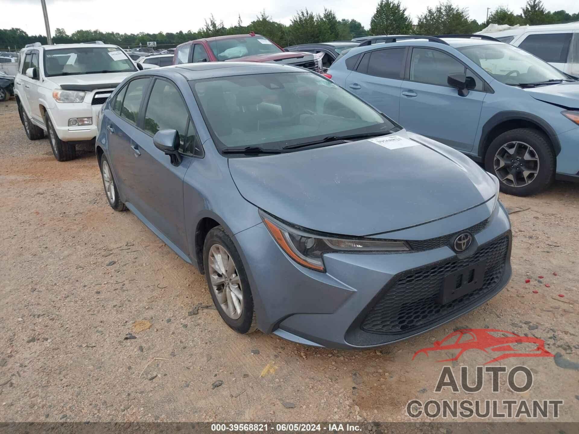 TOYOTA COROLLA 2020 - JTDHPRAE8LJ042072