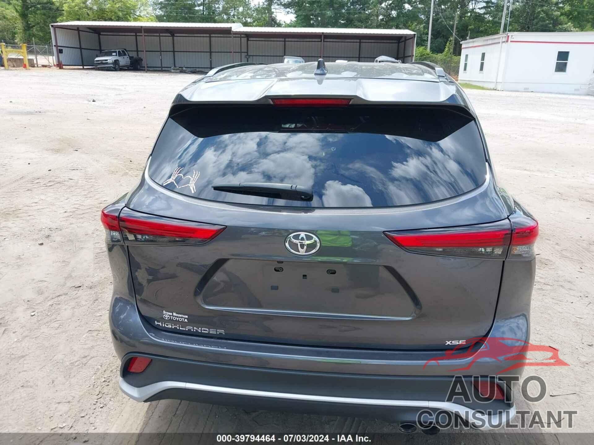 TOYOTA HIGHLANDER 2023 - 5TDKDRAH8PS027444