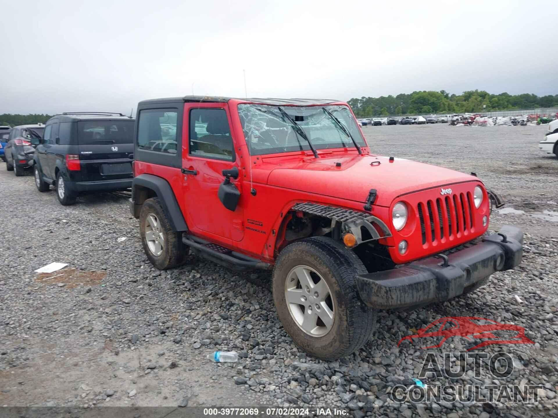 JEEP WRANGLER 2016 - 1C4GJWAG6GL298847