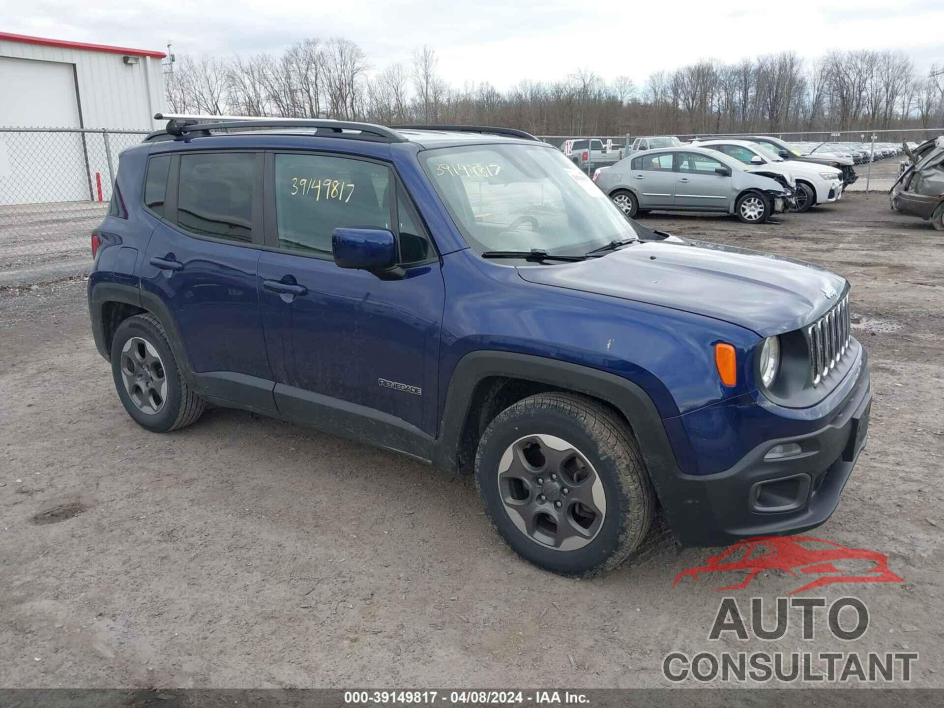 JEEP RENEGADE 2017 - ZACCJABH5HPF17660