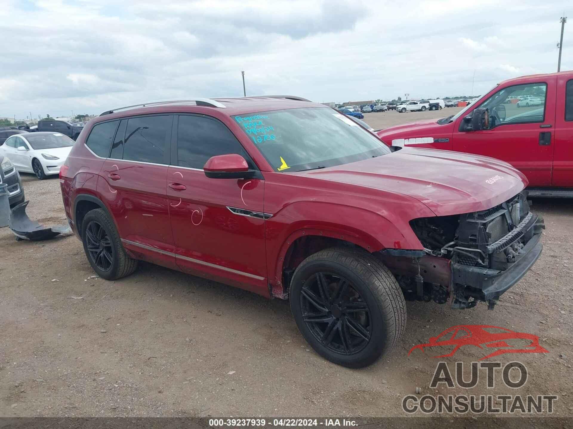 VOLKSWAGEN ATLAS 2018 - 1V2FR2CA7JC563965