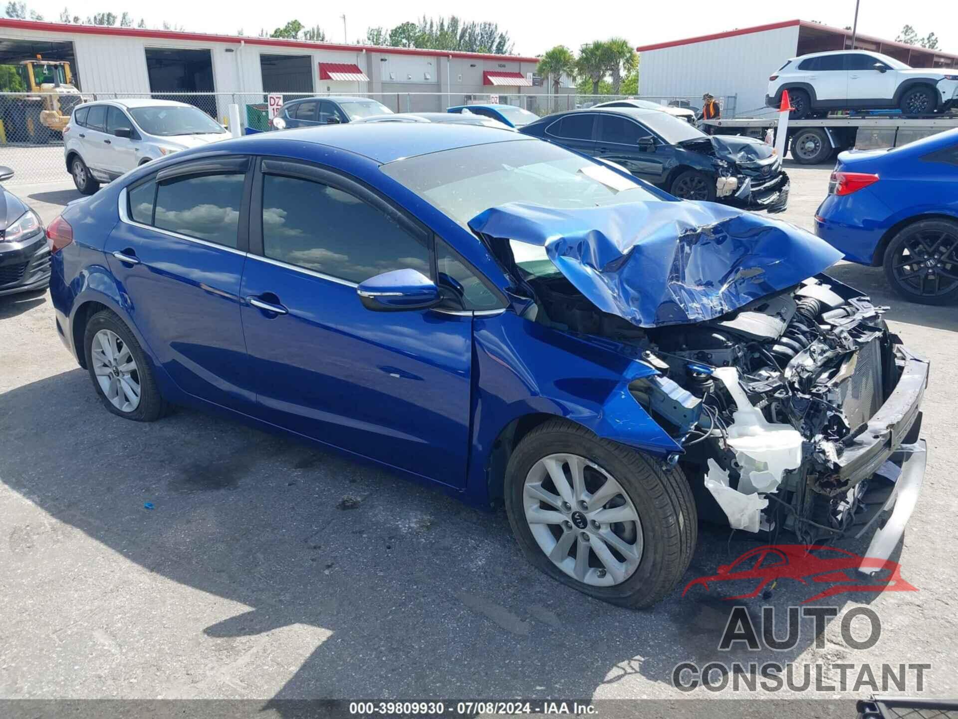 KIA FORTE 2017 - 3KPFL4A71HE043110