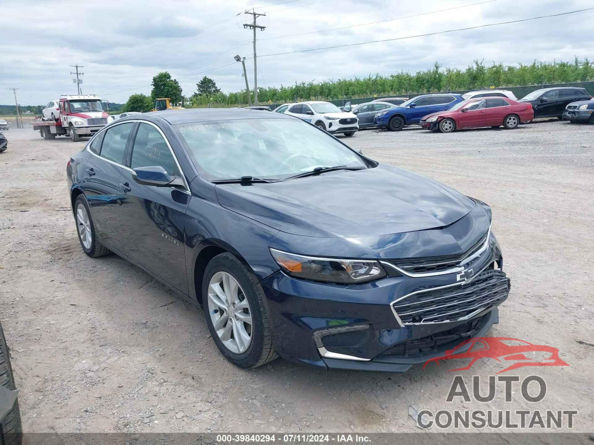 CHEVROLET MALIBU 2016 - 1G1ZE5ST9GF309799