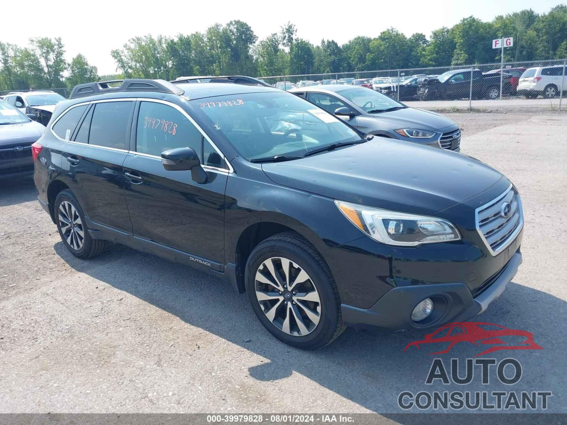 SUBARU OUTBACK 2017 - 4S4BSANC7H3210130