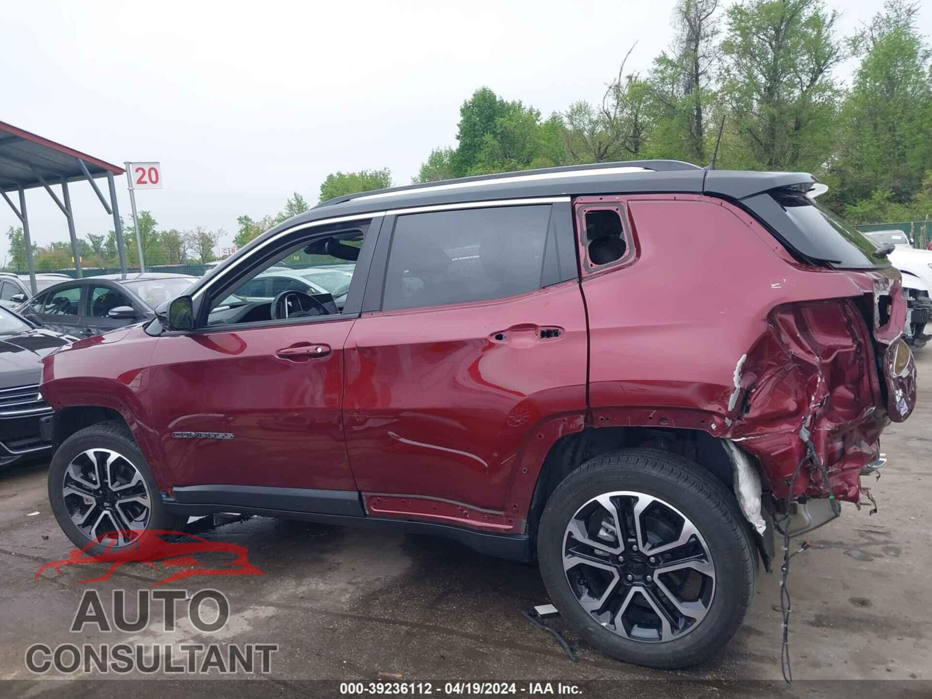 JEEP COMPASS 2022 - 3C4NJDCB5NT165172