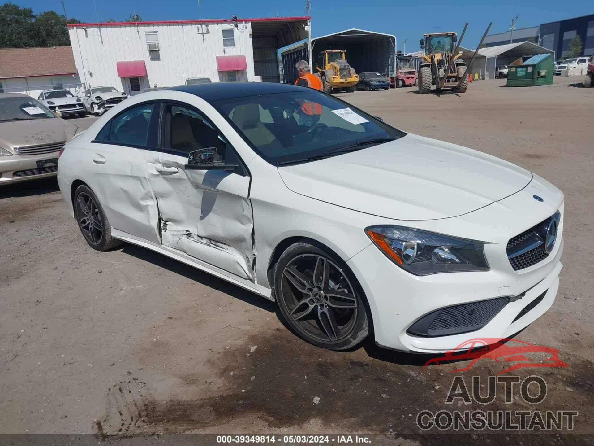 MERCEDES-BENZ CLA 250 2018 - WDDSJ4EB0JN548758