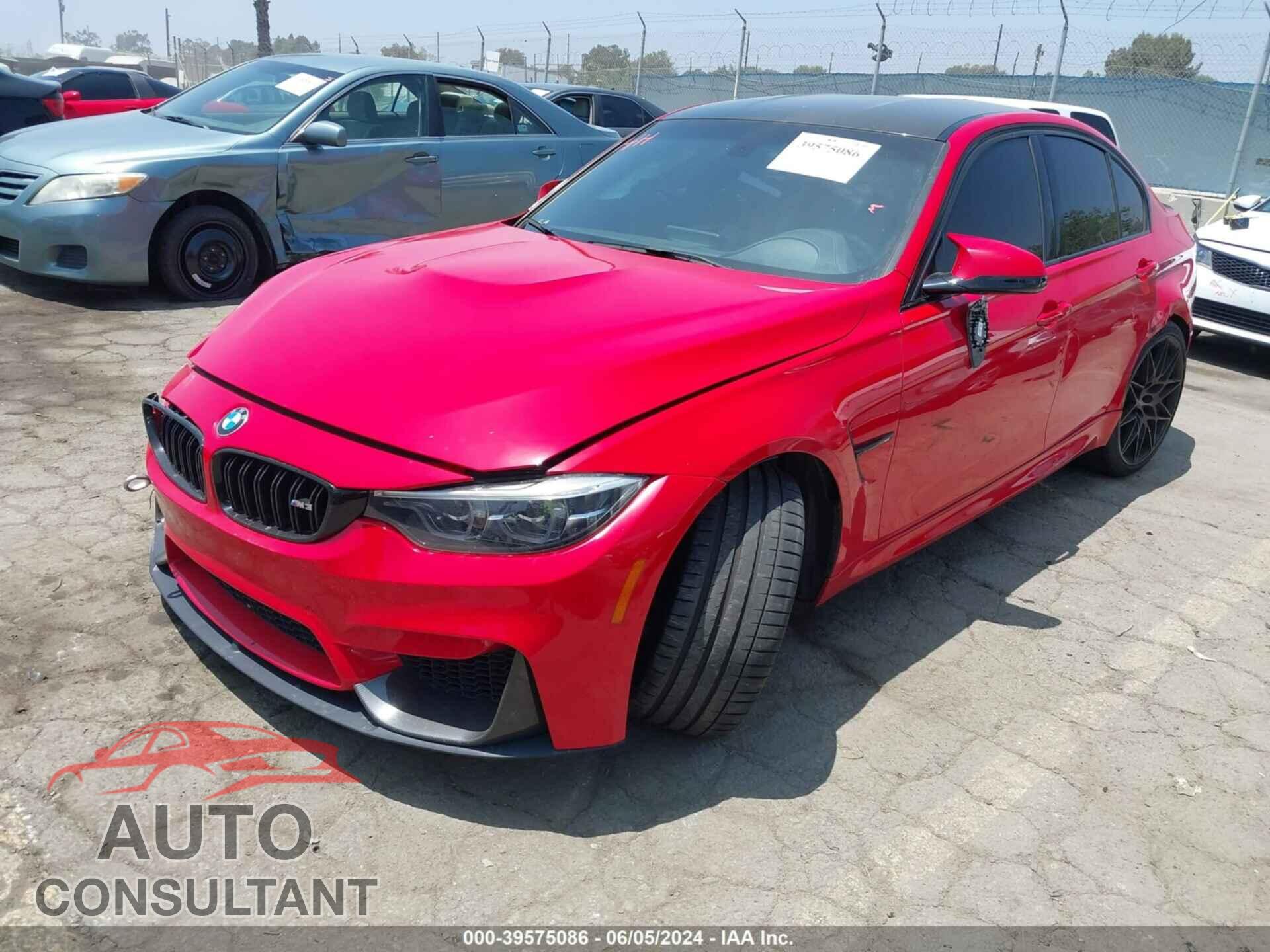 BMW M3 2018 - WBS8M9C59J5J79980
