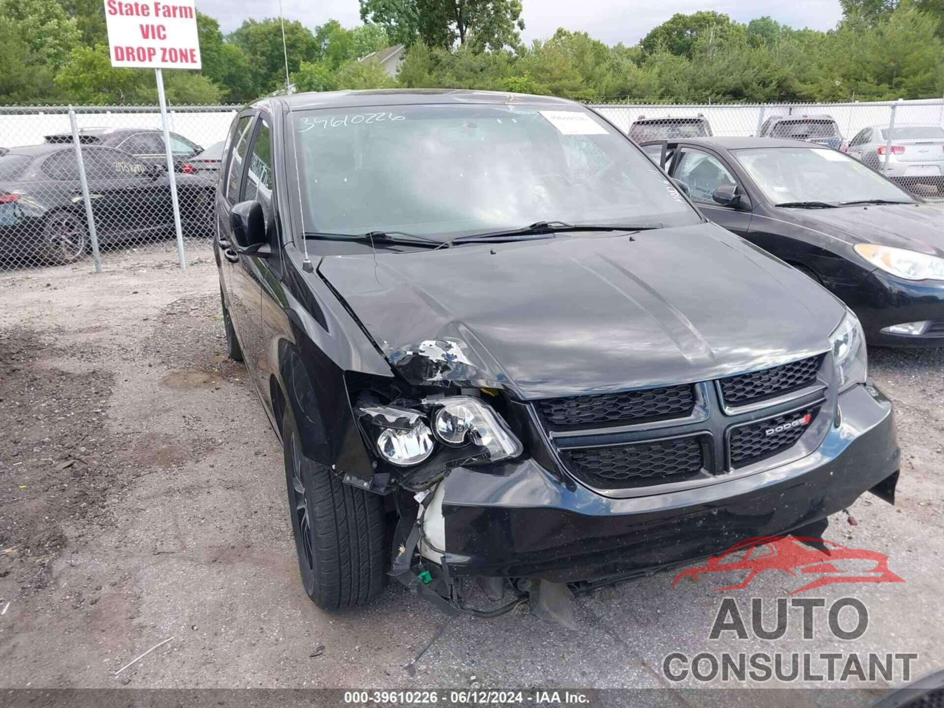 DODGE GRAND CARAVAN 2018 - 2C4RDGBG6JR221012