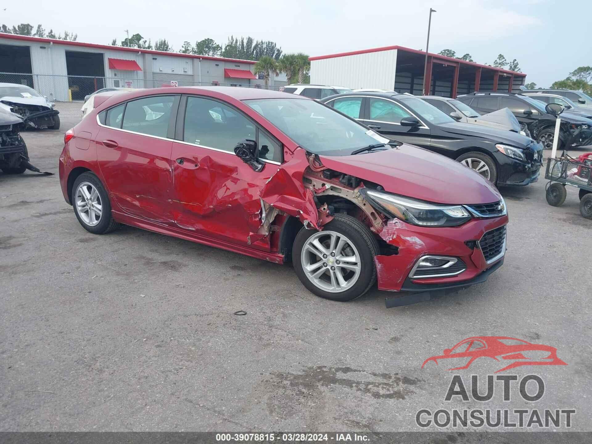 CHEVROLET CRUZE 2017 - 3G1BE6SM1HS564461