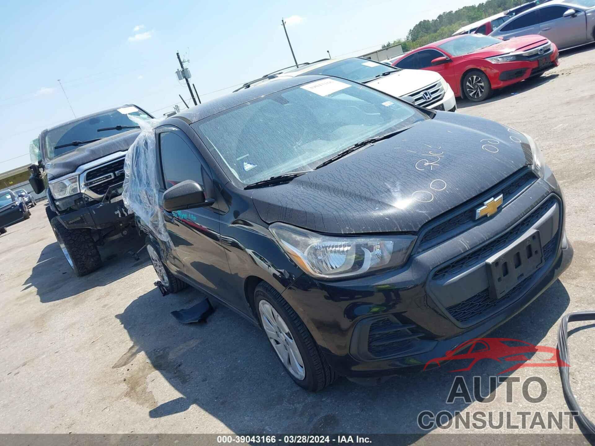 CHEVROLET SPARK 2017 - KL8CB6SA8HC803724