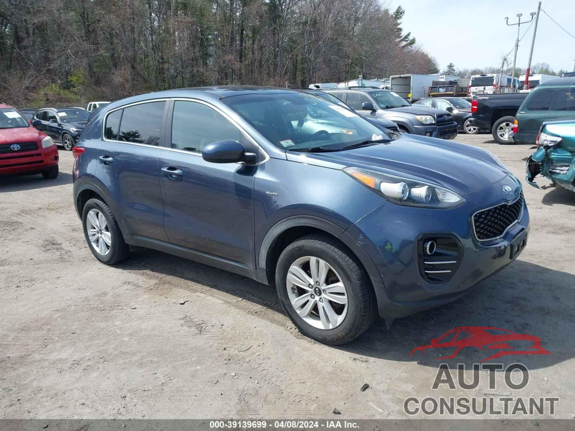 KIA SPORTAGE 2018 - KNDPMCAC2J7303884