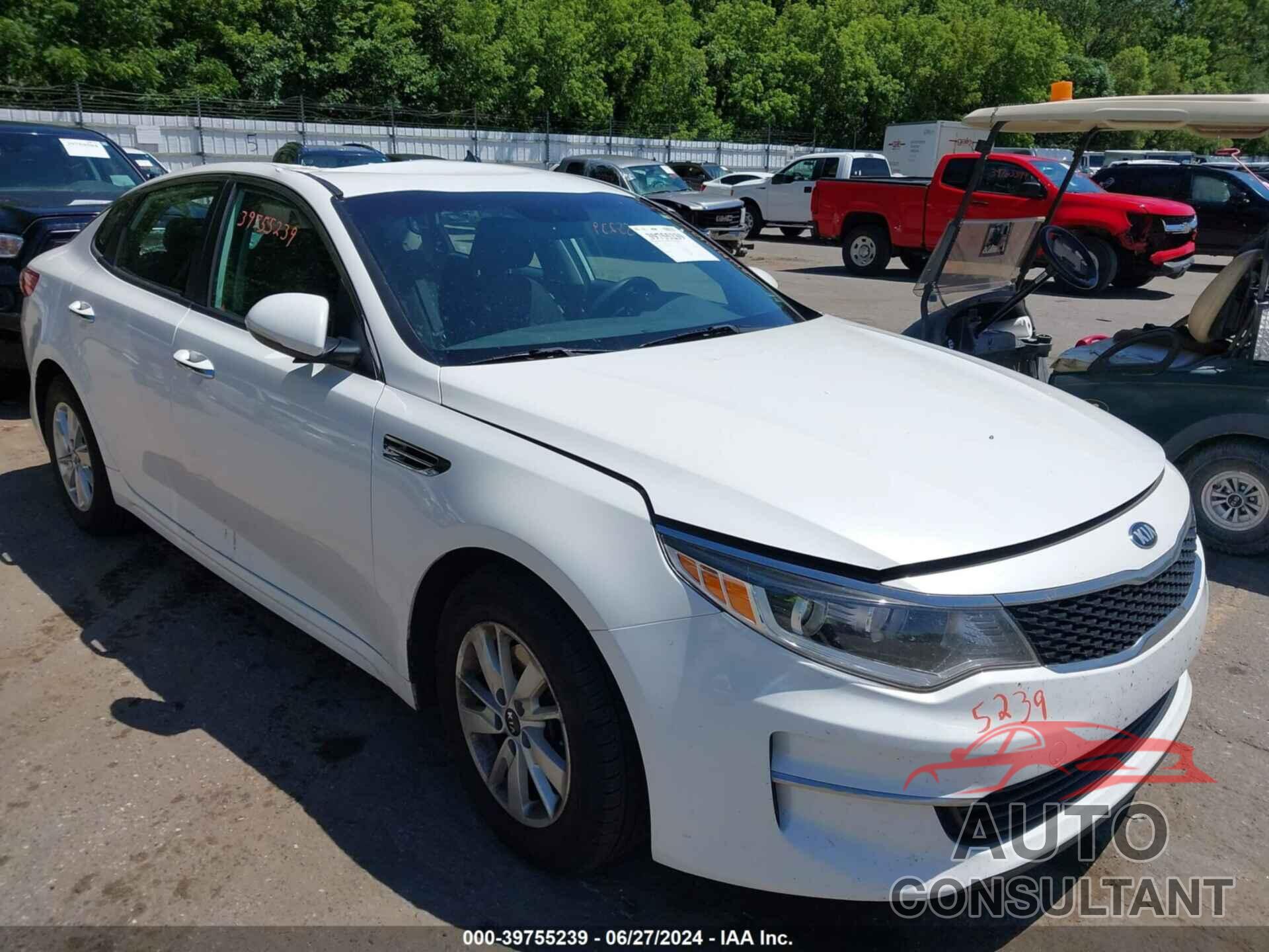 KIA OPTIMA 2016 - KNAGT4L34G5071022
