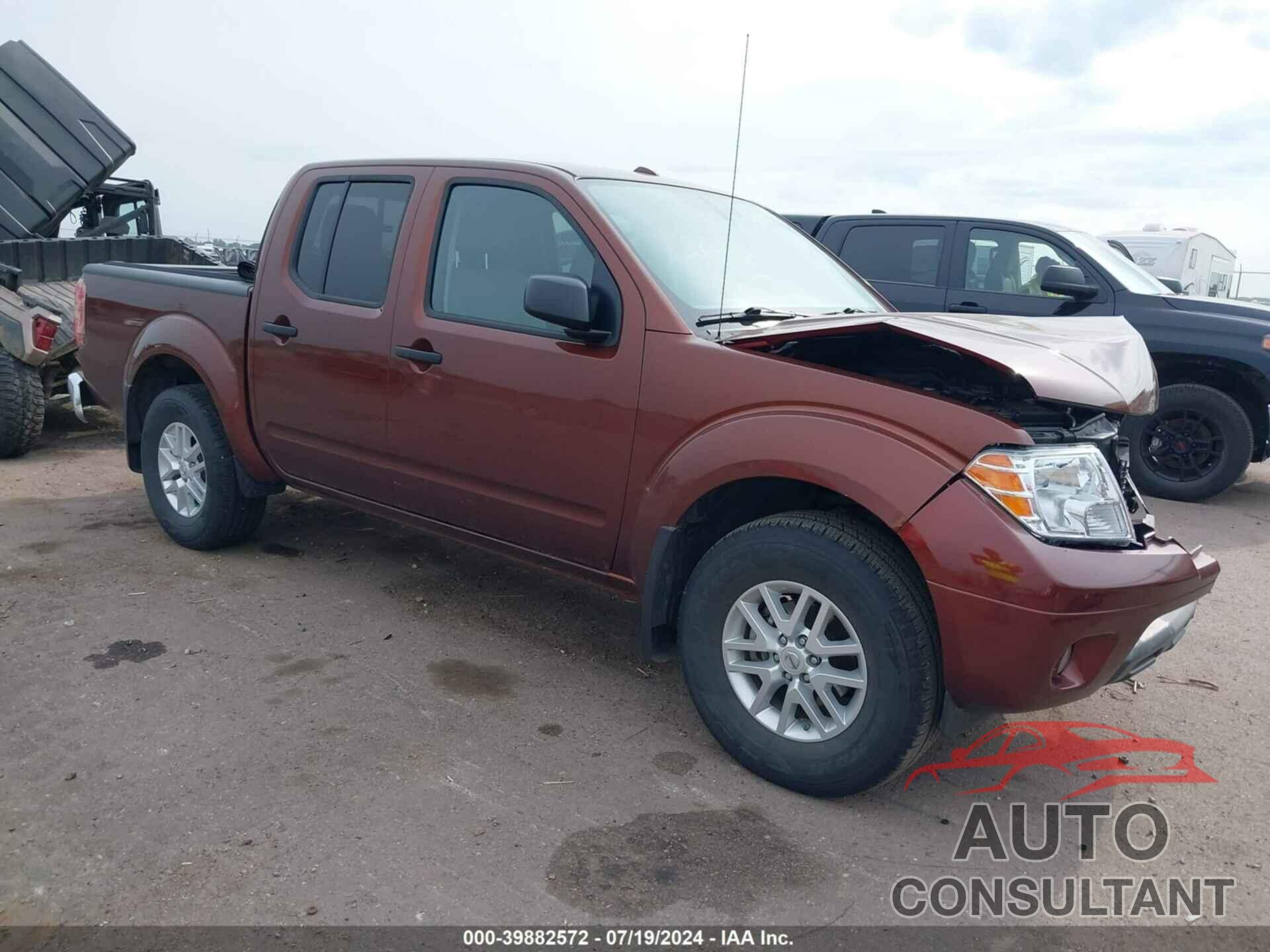 NISSAN FRONTIER 2018 - 1N6AD0EV2JN709513