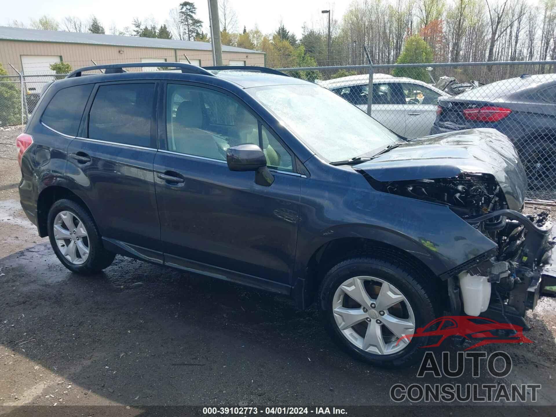 SUBARU FORESTER 2016 - JF2SJAHC8GH449708