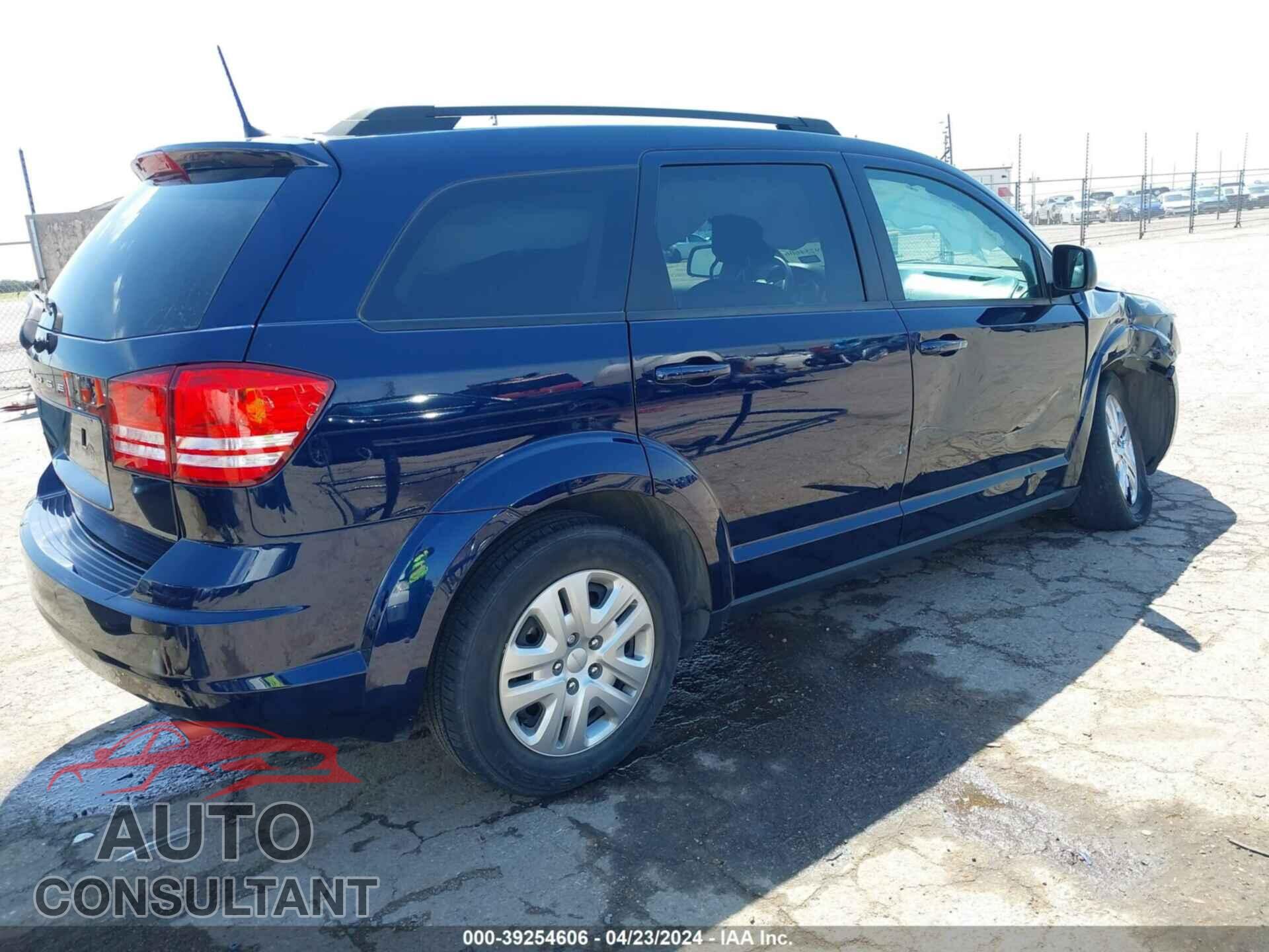 DODGE JOURNEY 2020 - 3C4PDCAB9LT278097
