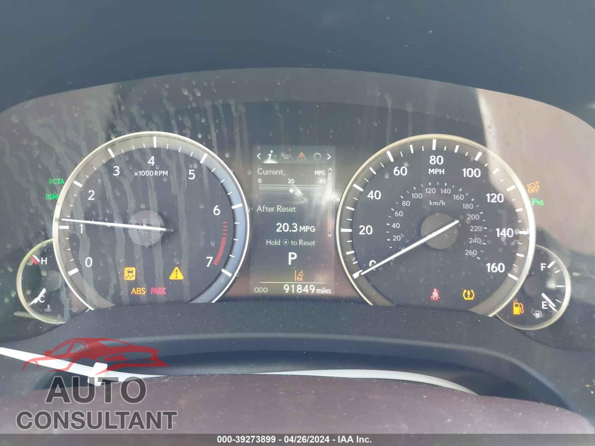 LEXUS RX 350 2017 - 2T2BZMCA7HC111250
