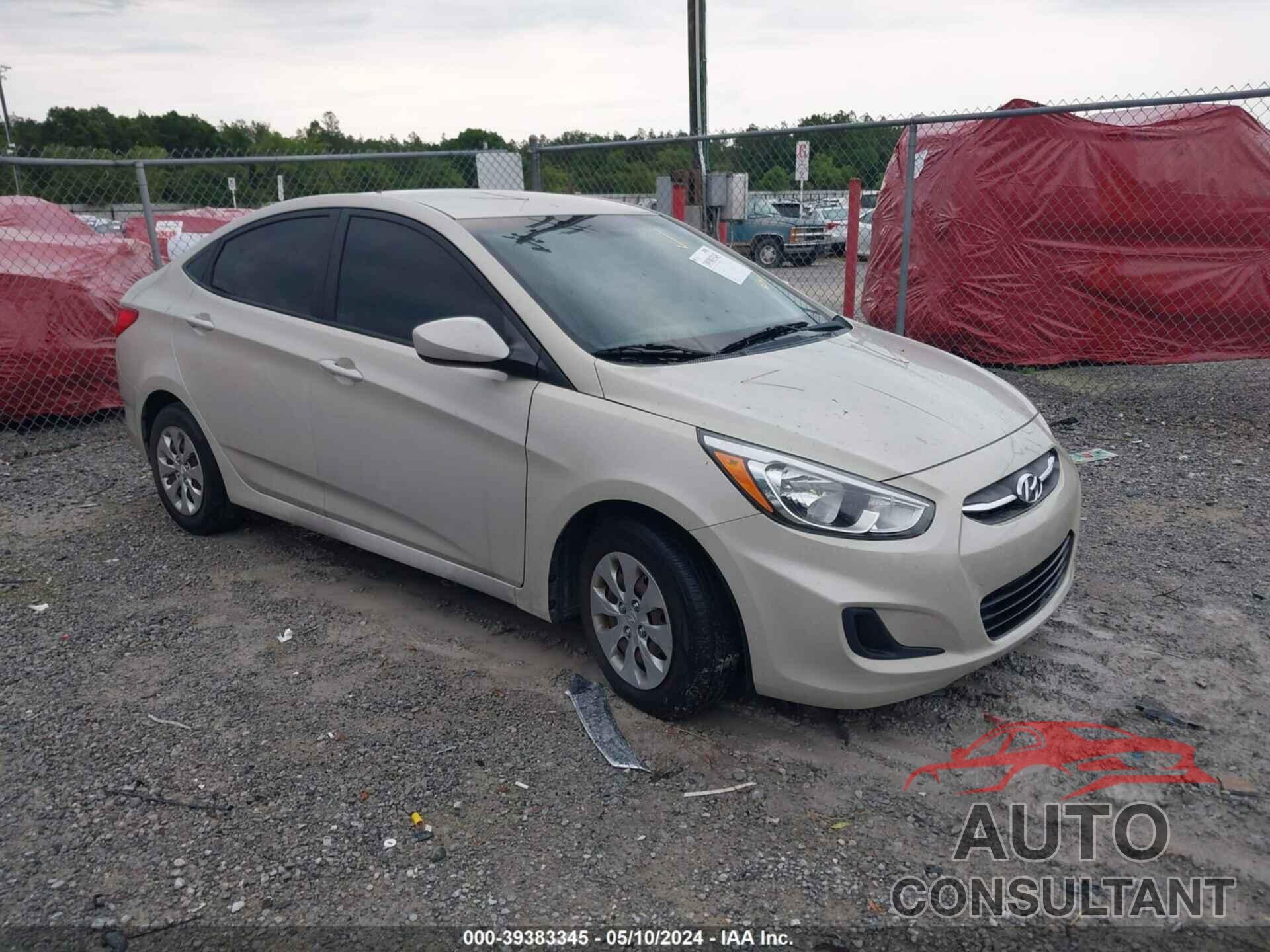 HYUNDAI ACCENT 2016 - KMHCT4AE5GU011340