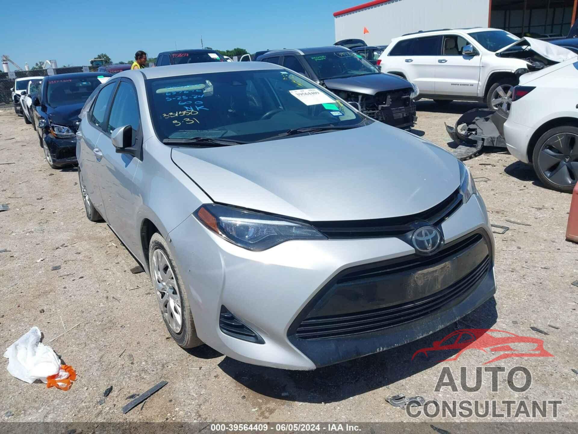 TOYOTA COROLLA 2017 - 2T1BURHE7HC934238
