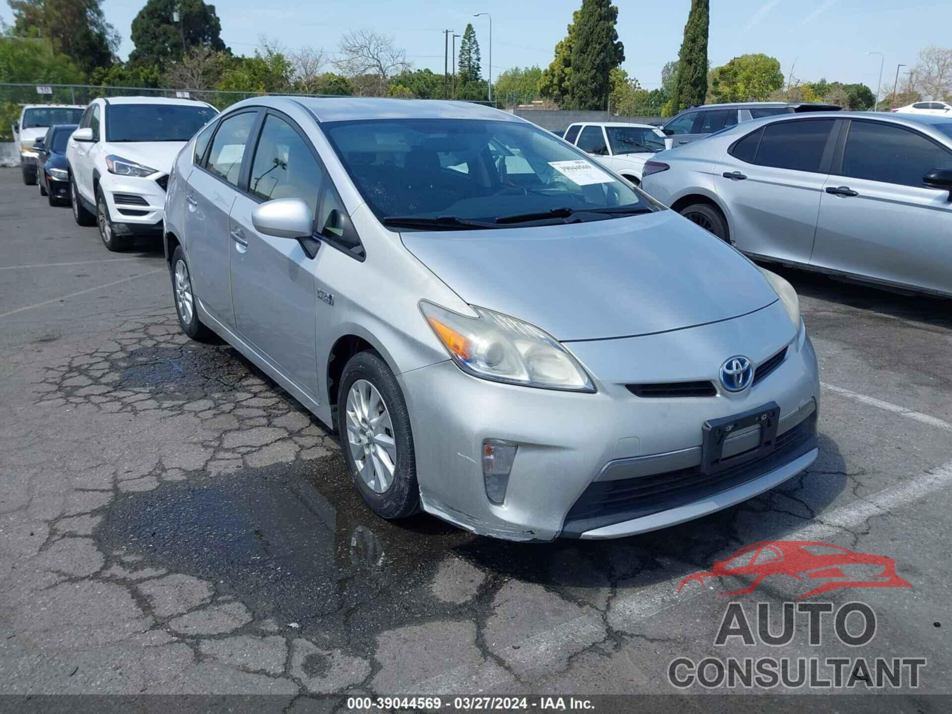 TOYOTA PRIUS PLUG-IN 2014 - JTDKN3DP6E3052645