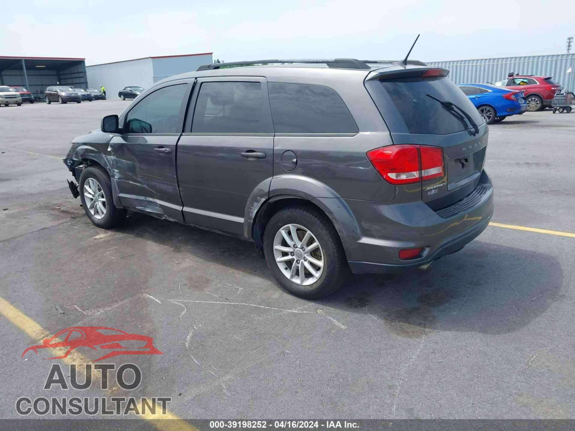 DODGE JOURNEY 2017 - 3C4PDCBG9HT633741