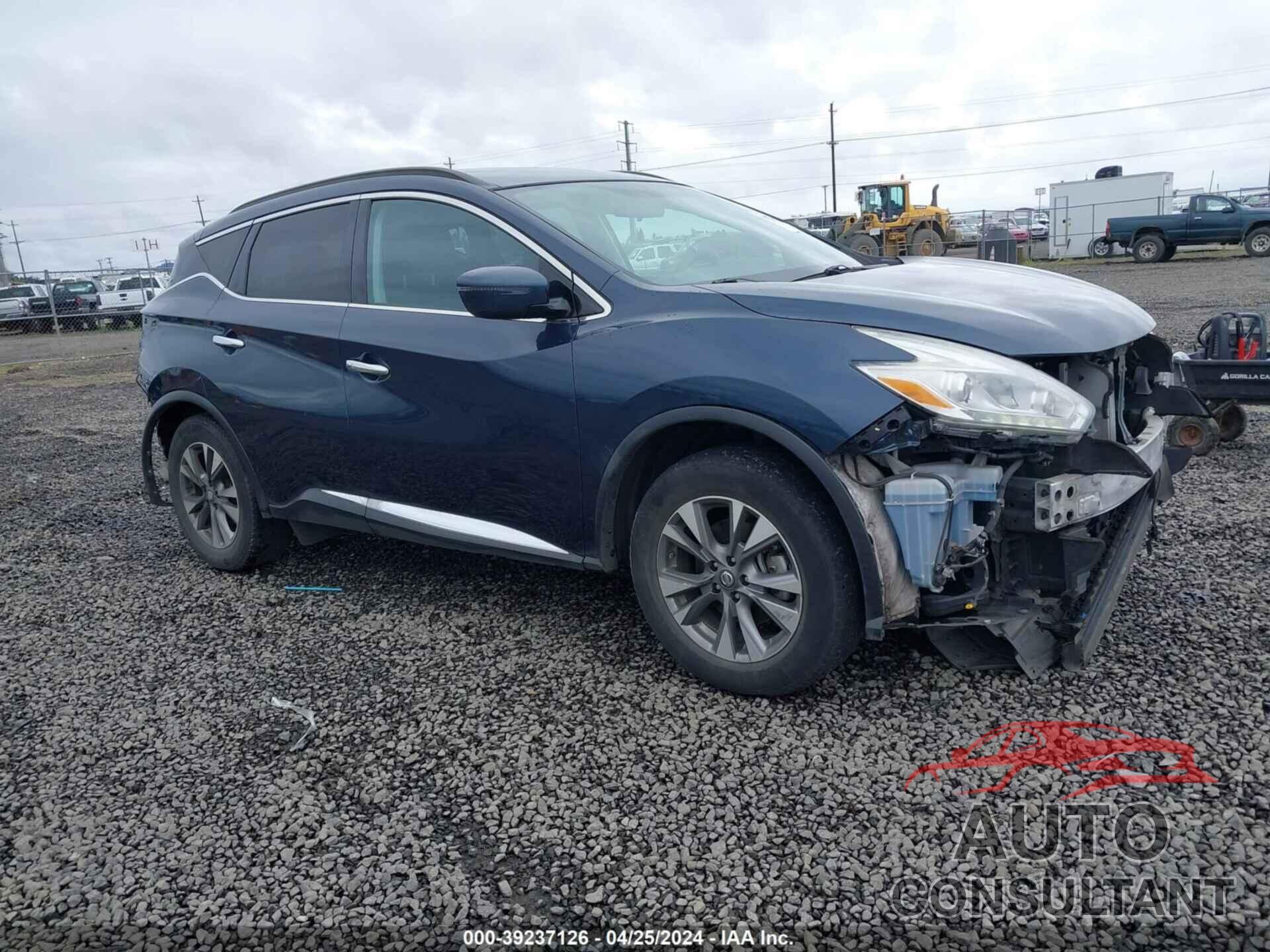 NISSAN MURANO 2017 - 5N1AZ2MH9HN101635