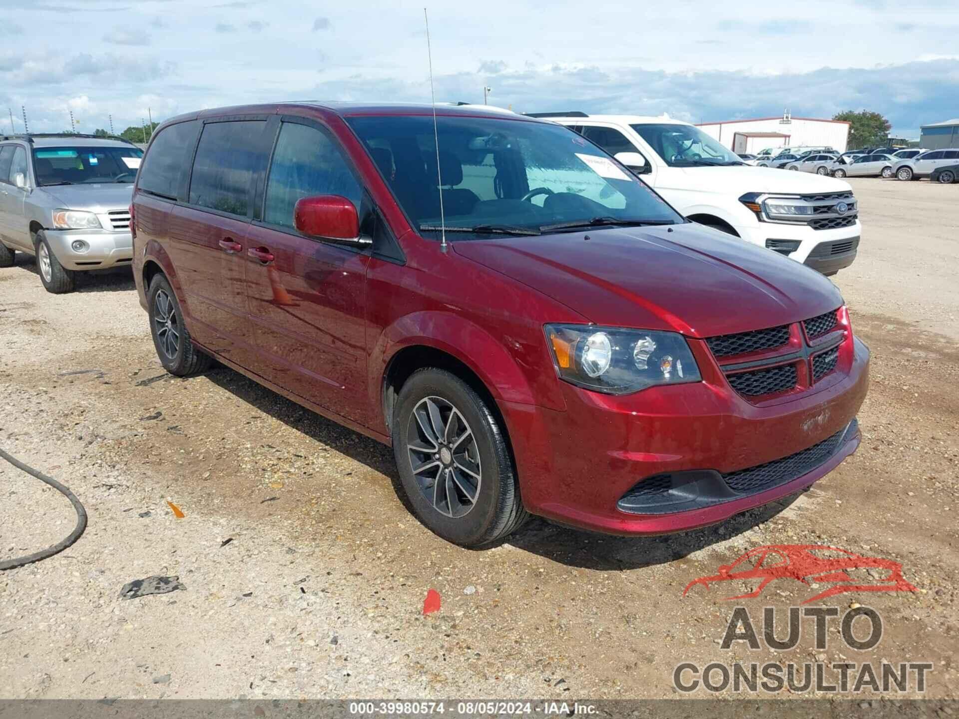 DODGE GRAND CARAVAN 2017 - 2C4RDGBG7HR606797