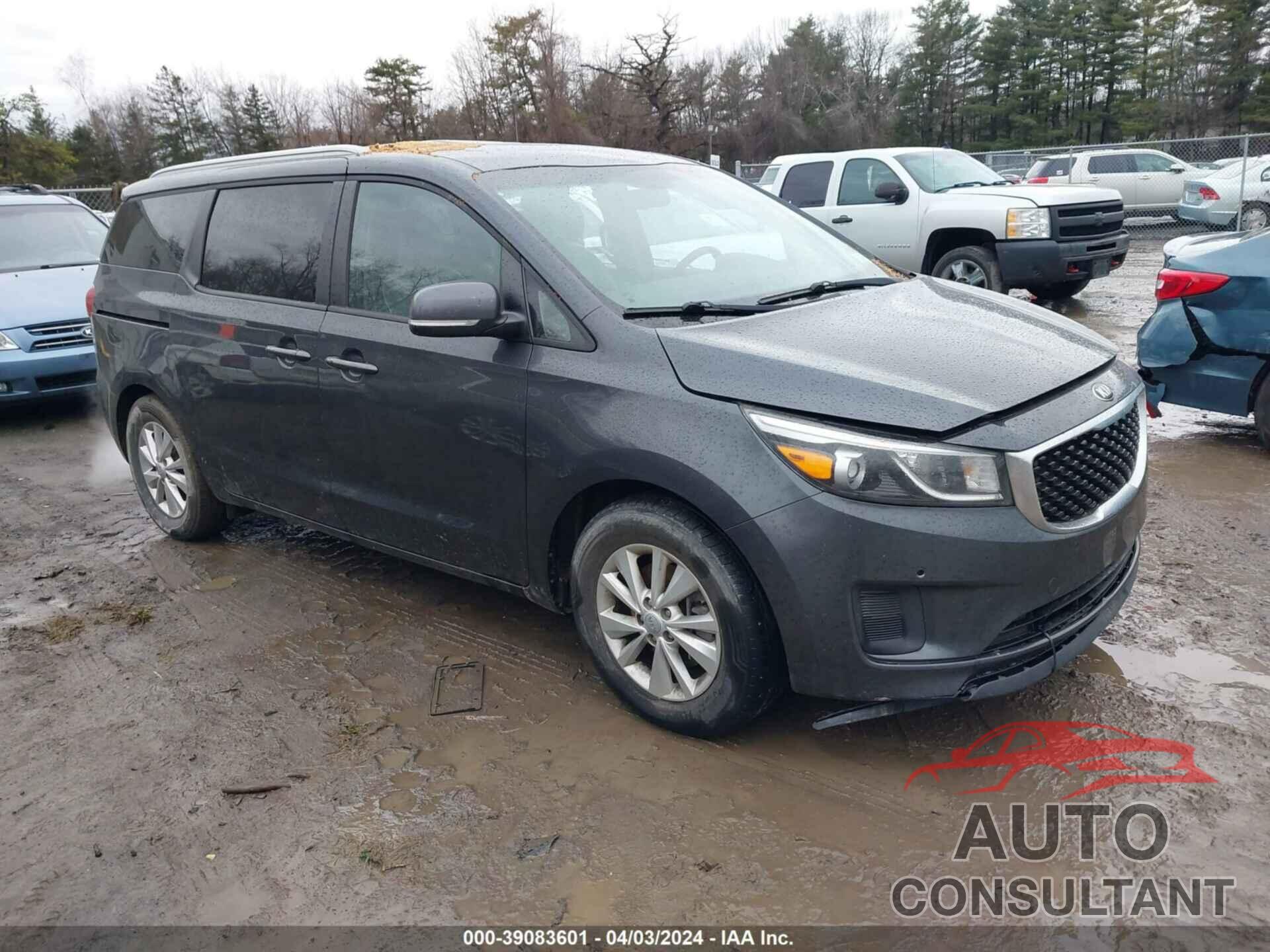 KIA SEDONA 2017 - KNDMB5C19H6267238