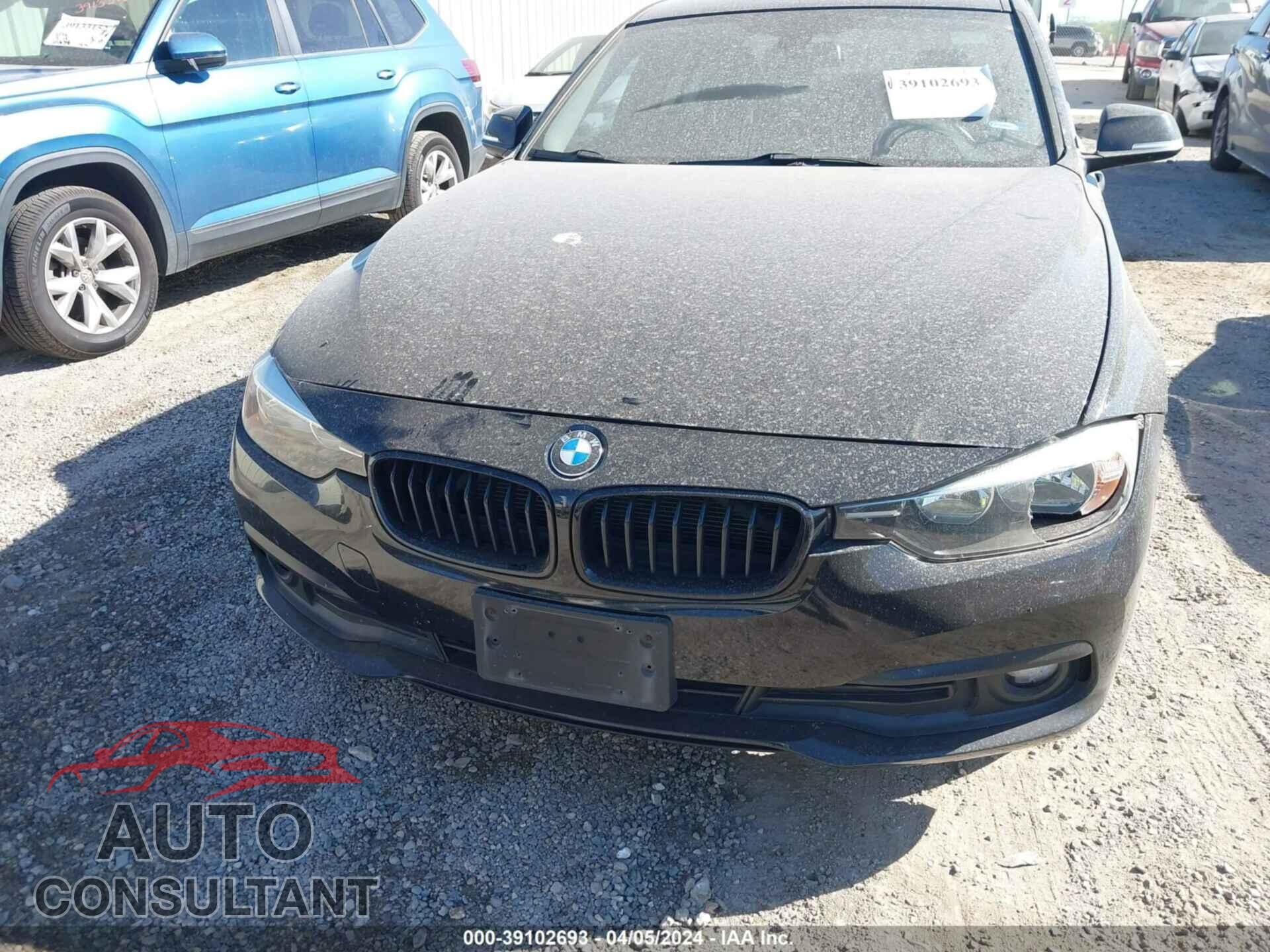 BMW 320I 2016 - WBA8E1G56GNU11036