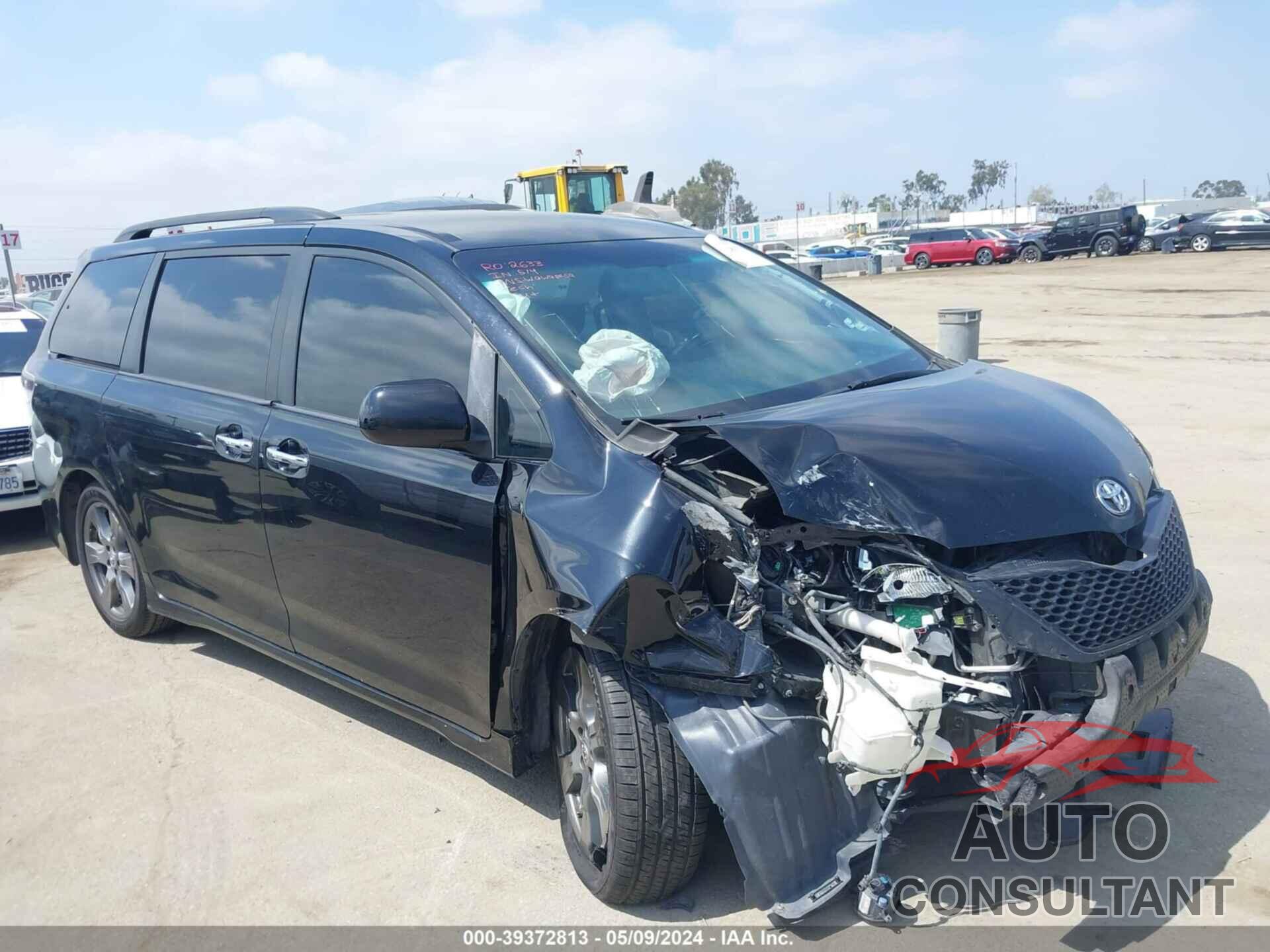 TOYOTA SIENNA 2017 - 5TDXZ3DC7HS794398