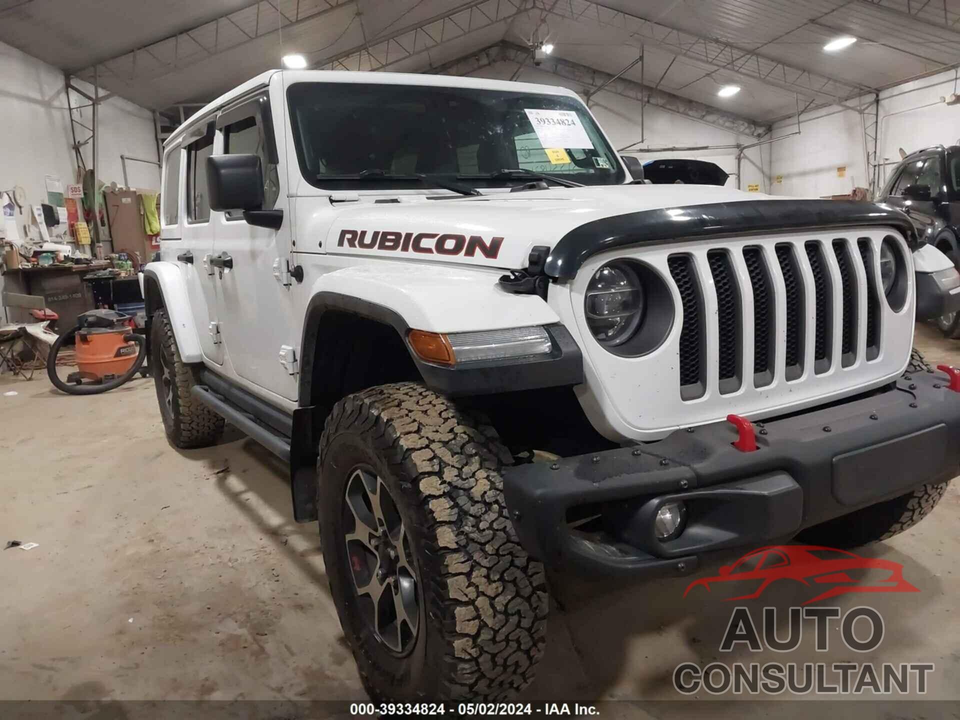 JEEP WRANGLER UNLIMITED 2020 - 1C4HJXFG4LW192196