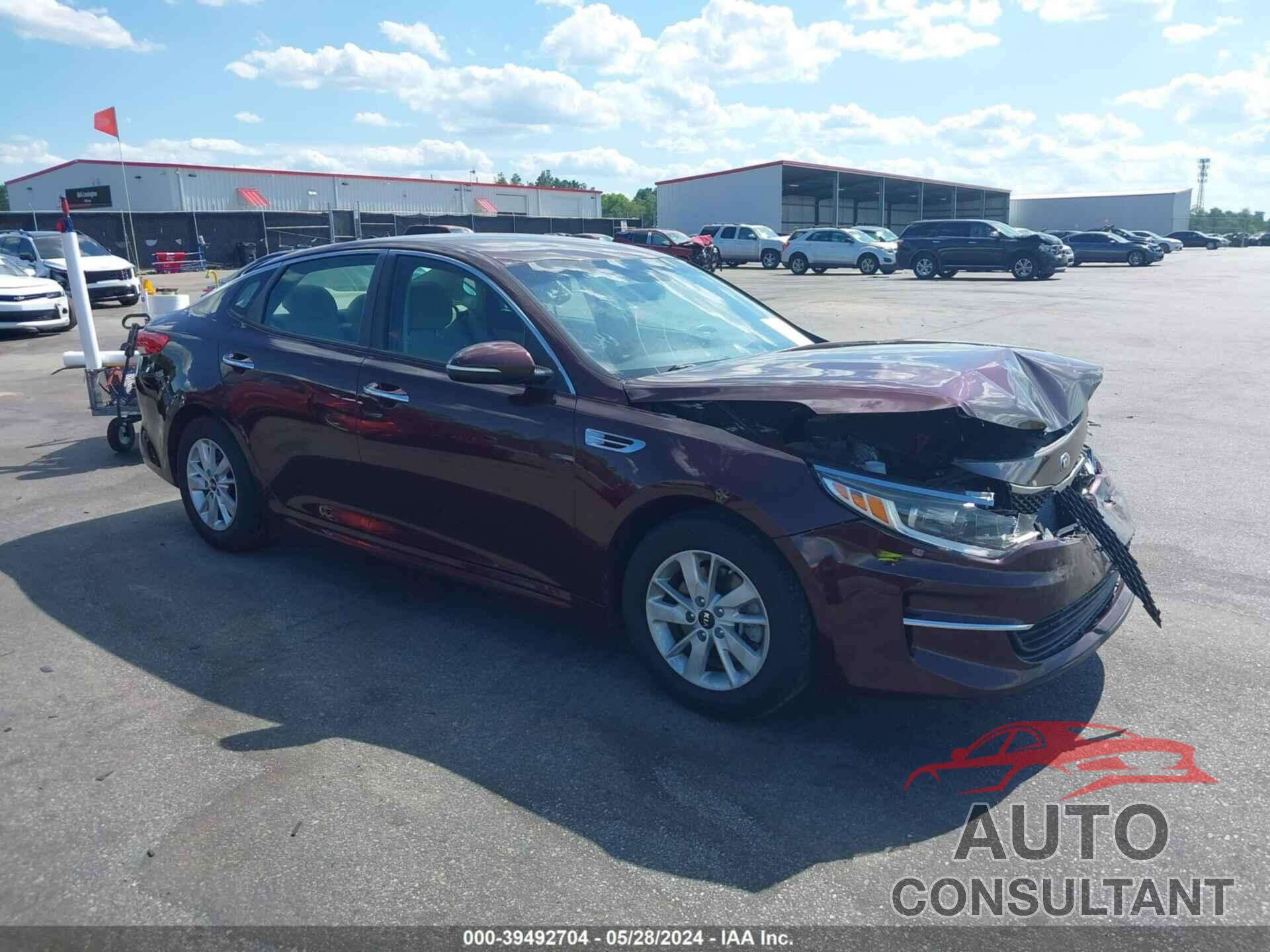 KIA OPTIMA 2018 - 5XXGT4L35JG235173