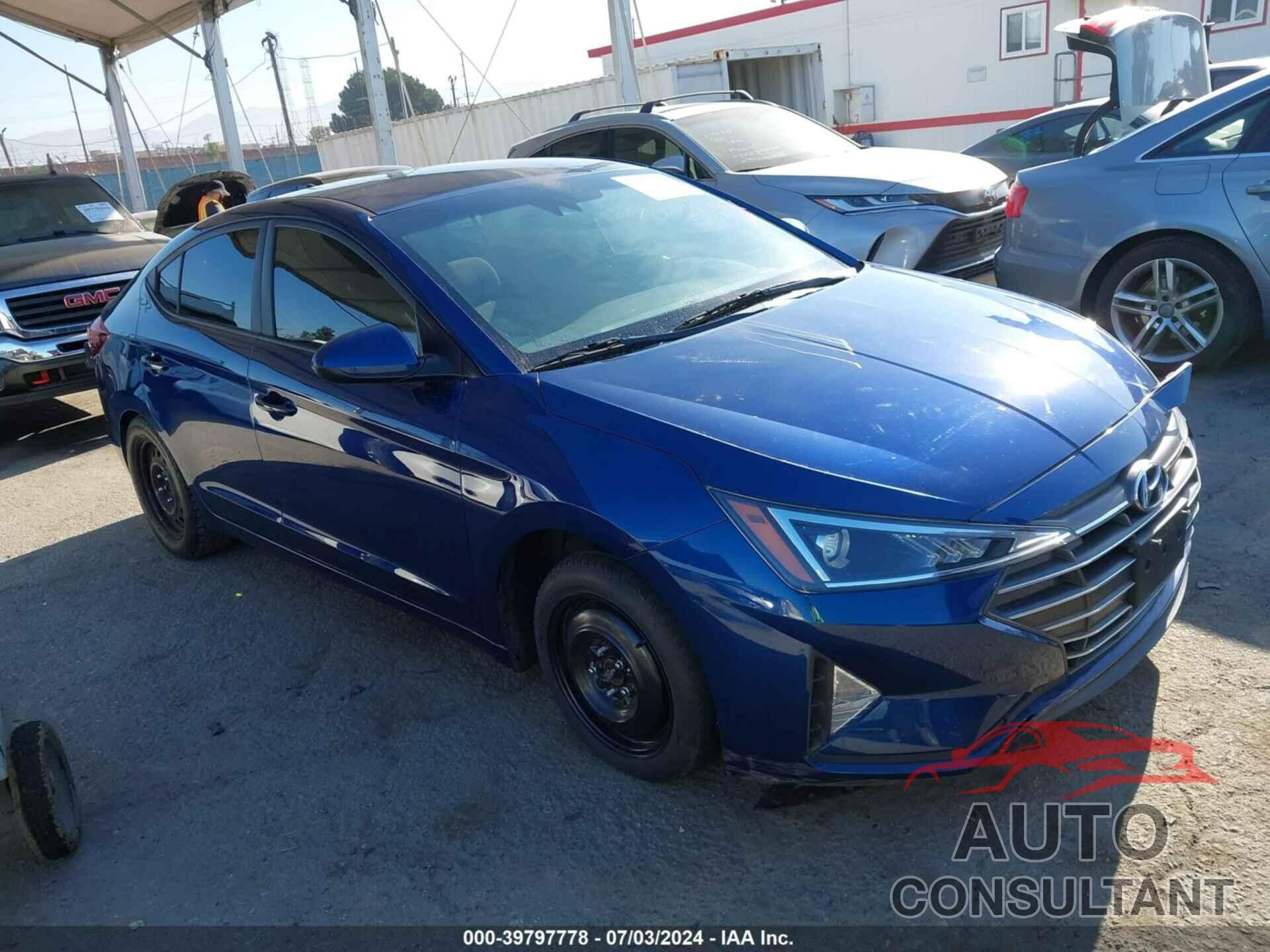 HYUNDAI ELANTRA 2020 - 5NPD84LF0LH551294