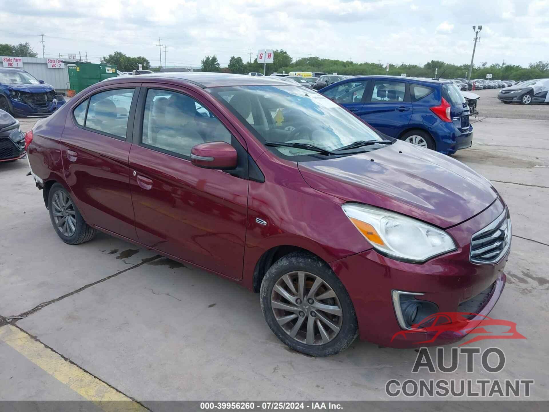 MITSUBISHI MIRAGE G4 2017 - ML32F4FJ4HH002221