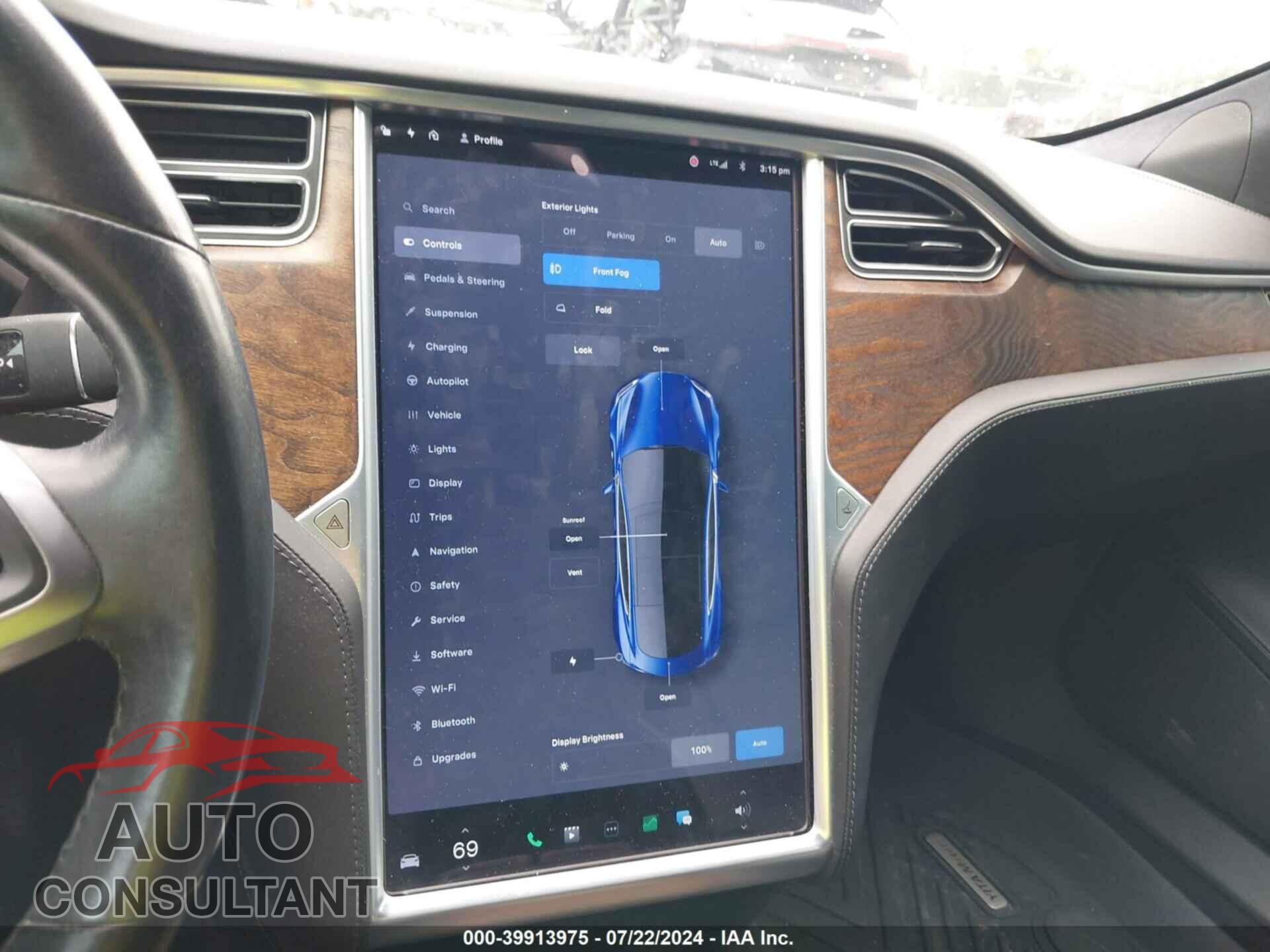 TESLA MODEL S 2017 - 5YJSA1E21HF229502