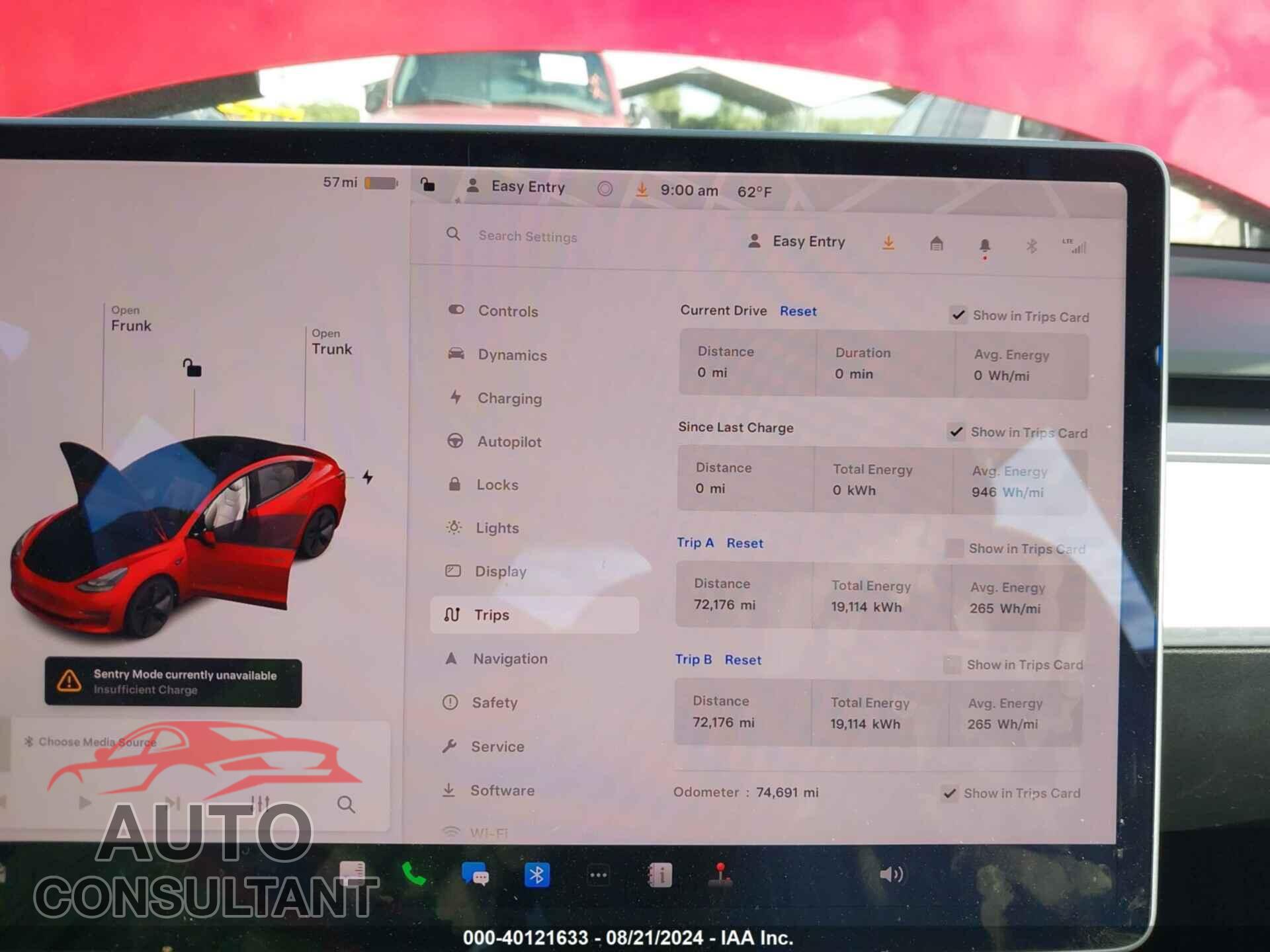 TESLA MODEL 3 2021 - 5YJ3E1EB7MF055342