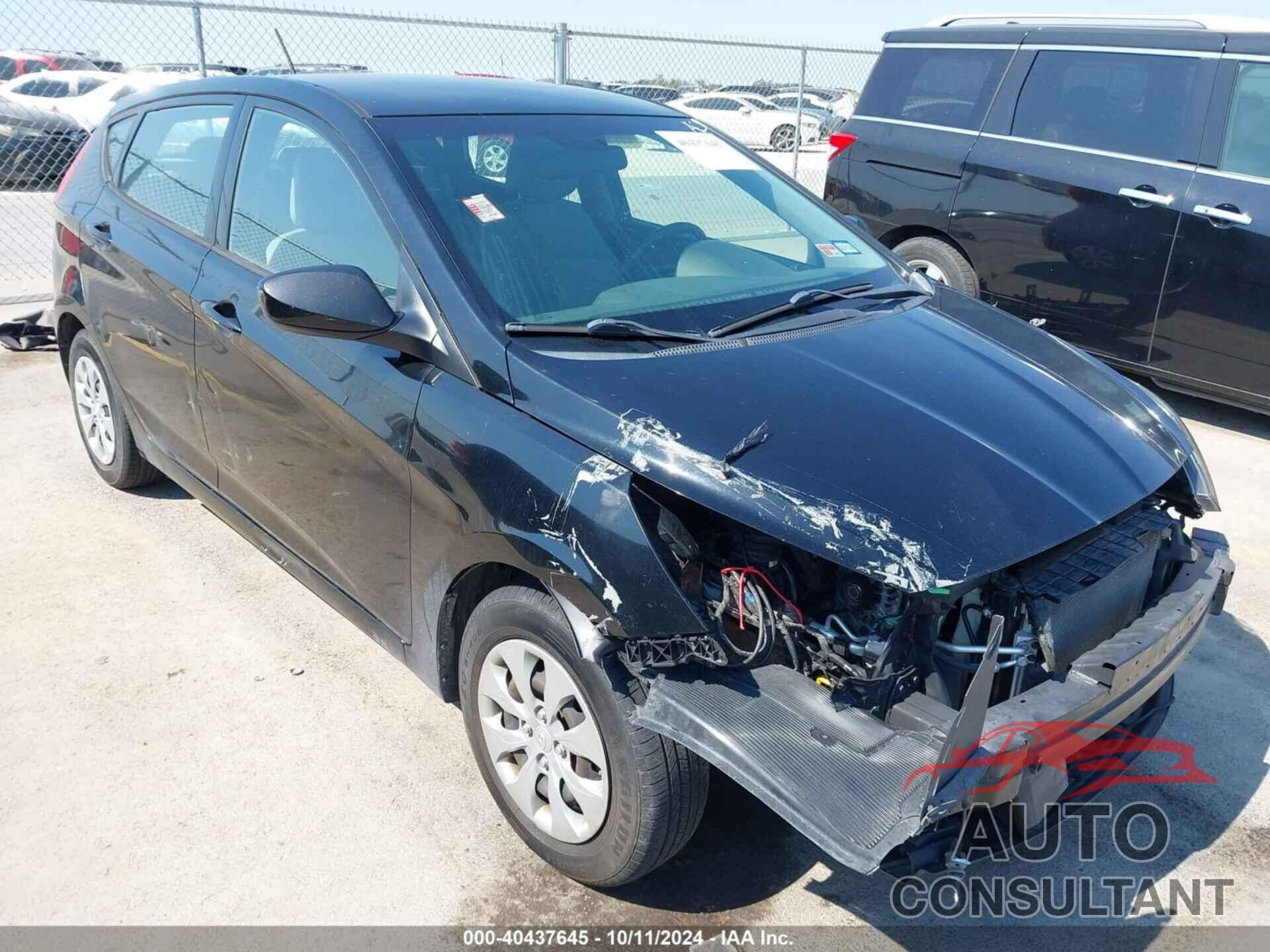 HYUNDAI ACCENT 2017 - KMHCT5AEXHU366155