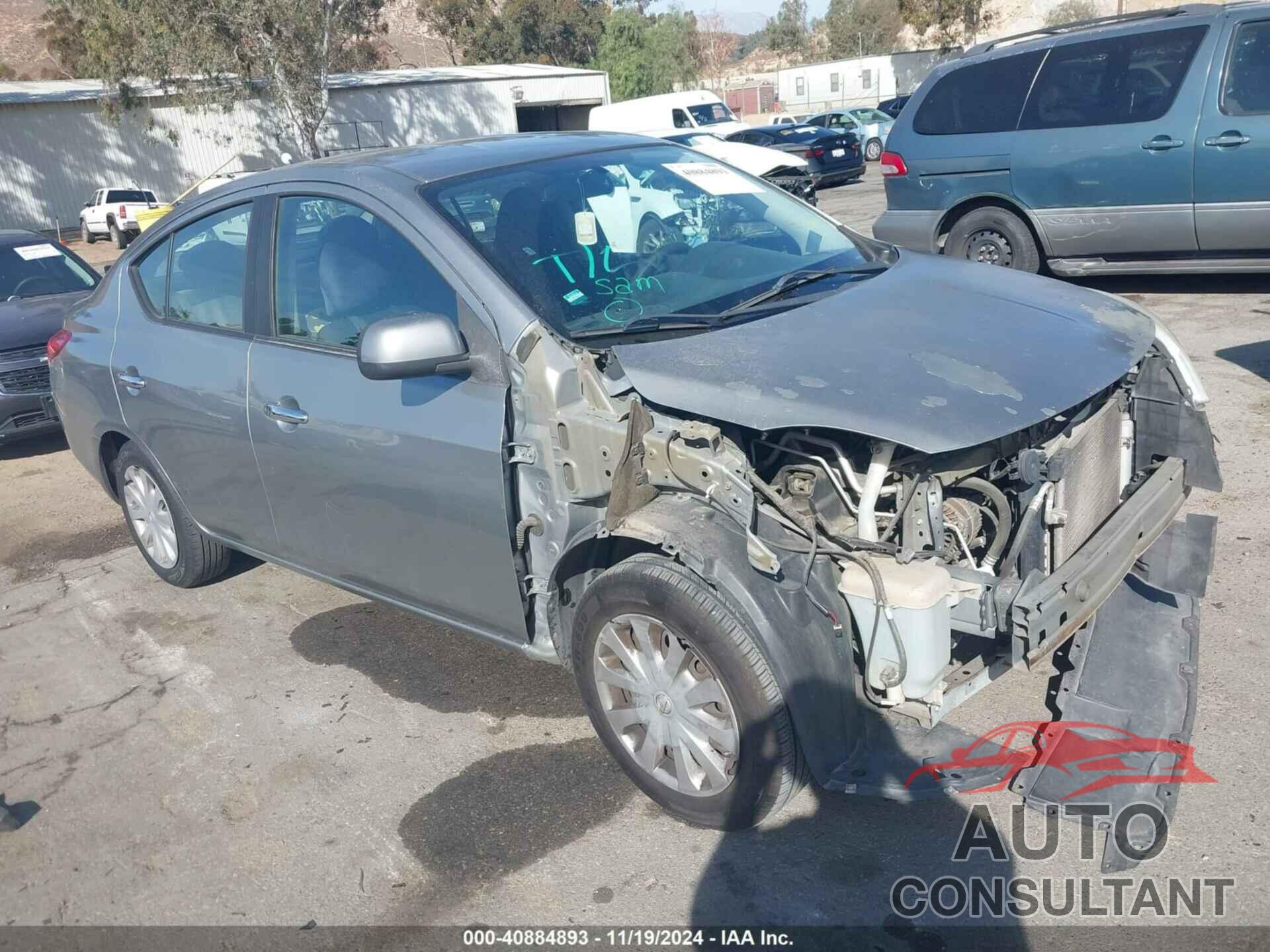 NISSAN VERSA 2012 - 3N1CN7AP8CL899476