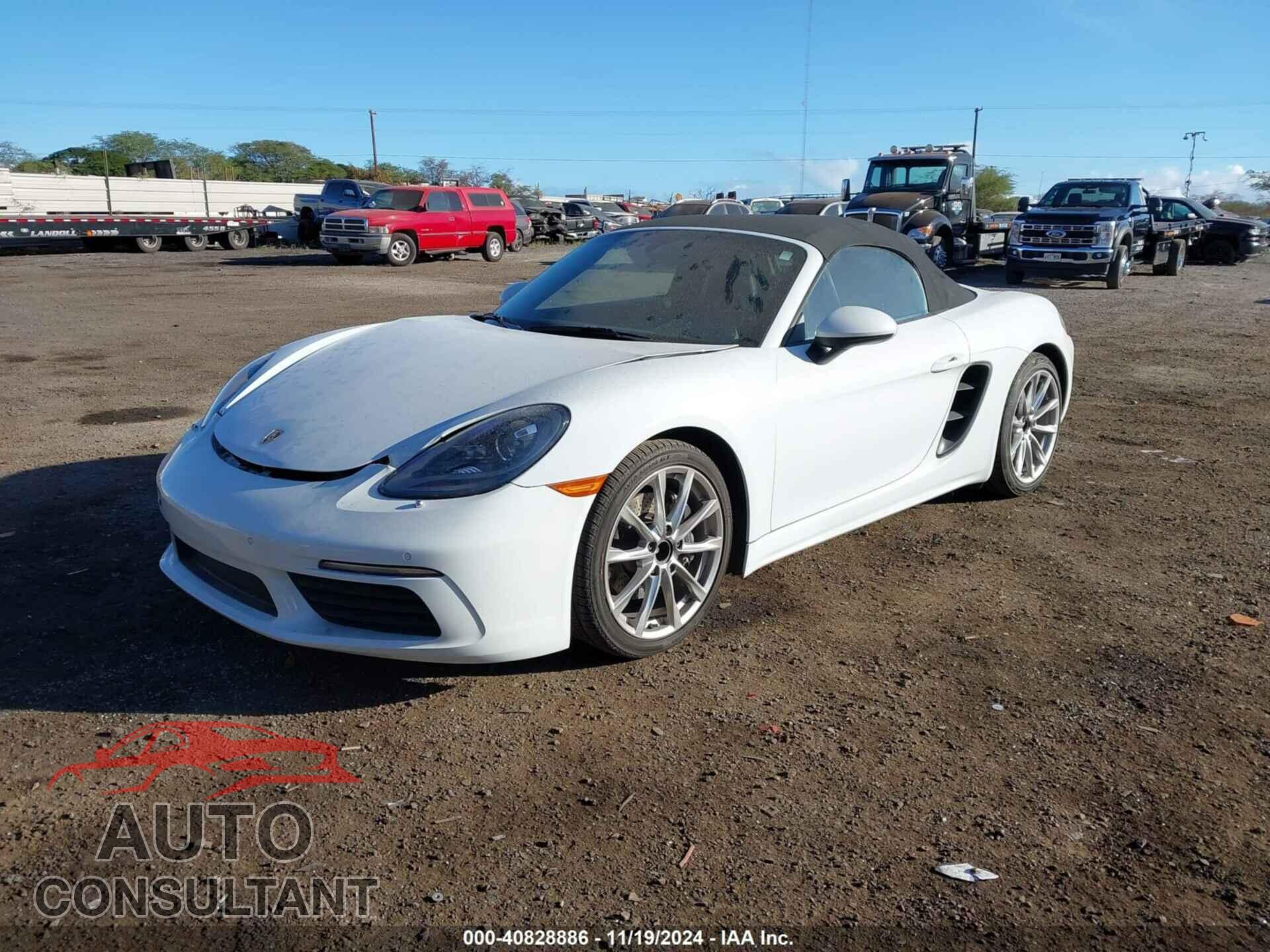 PORSCHE BOXSTER 2018 - WP0CA2A8XJS211030