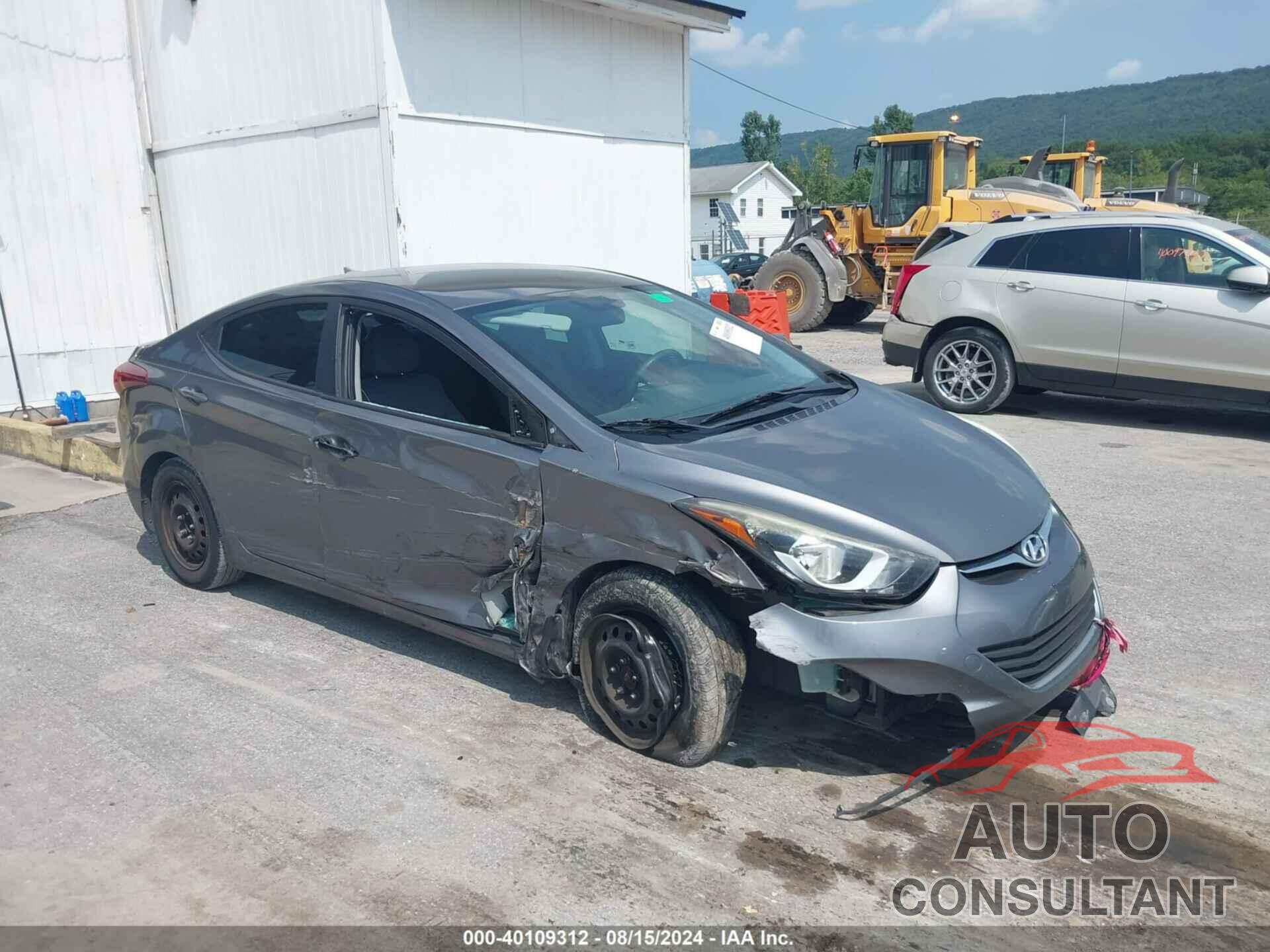 HYUNDAI ELANTRA 2016 - KMHDH4AE8GU647000