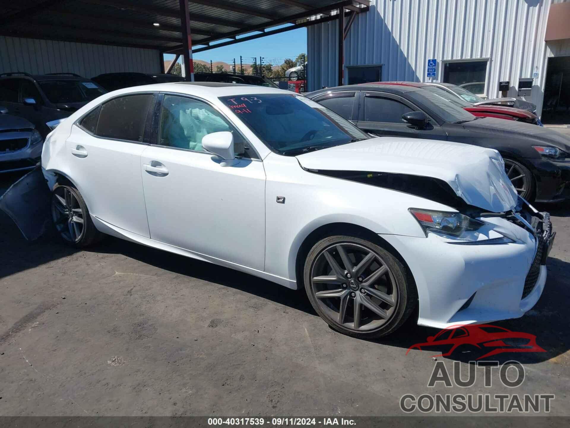 LEXUS IS 200T 2016 - JTHBA1D29G5021626