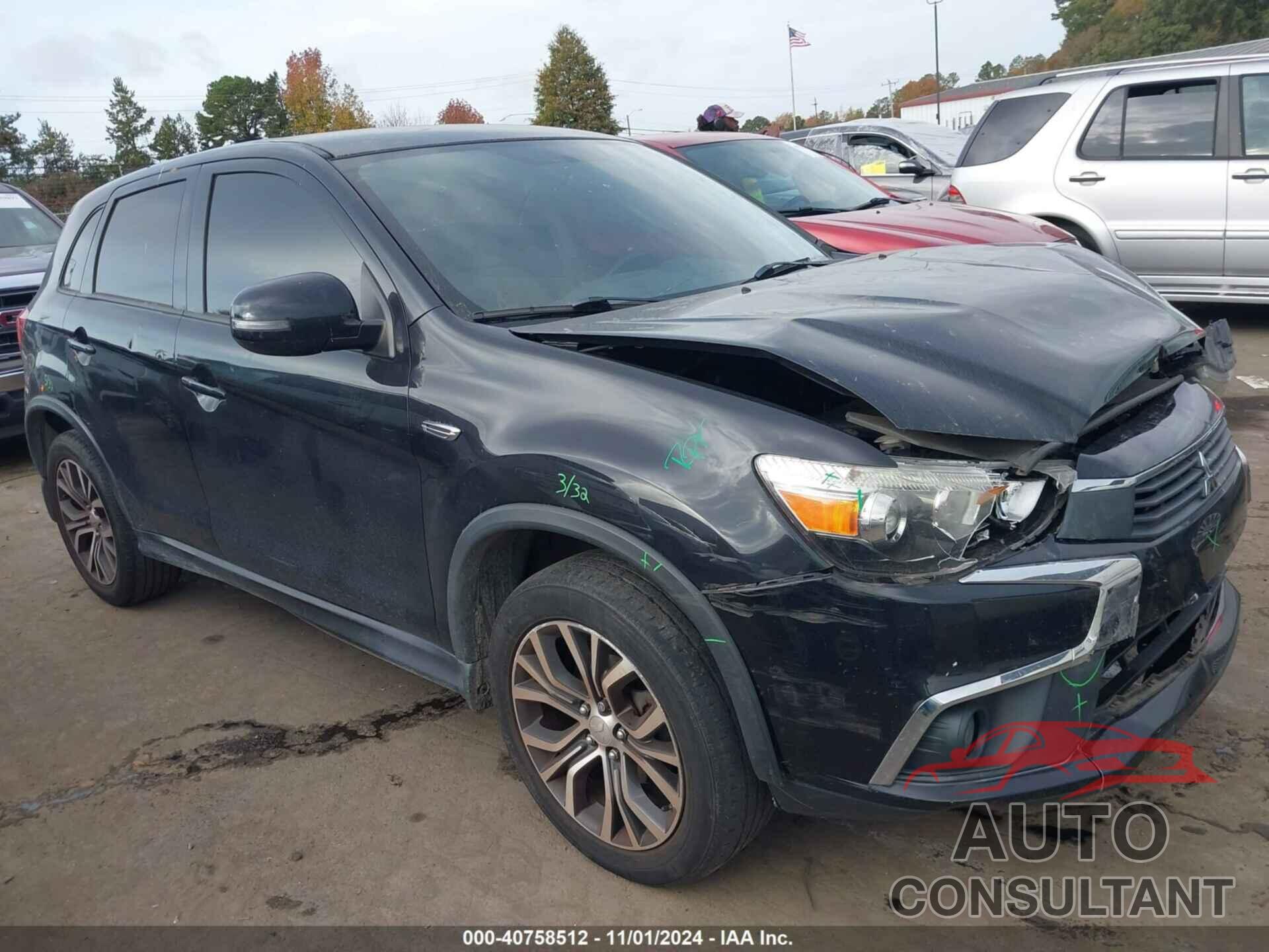 MITSUBISHI OUTLANDER SPORT 2017 - JA4AP3AU4HZ040182